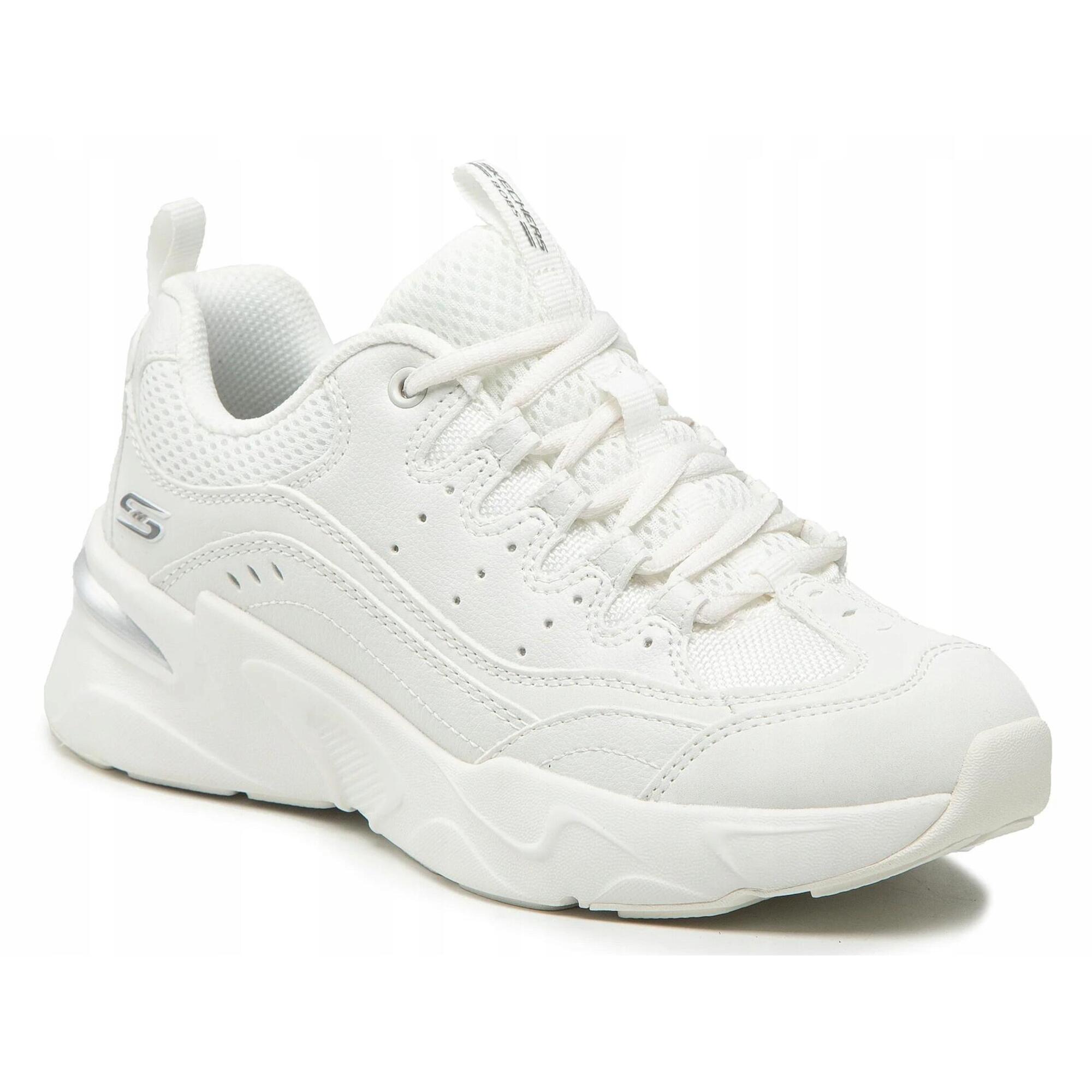 BUTY damskie SKECHERS BOBS BAMINA 117355-OFWT białe niskie na co dzień 38