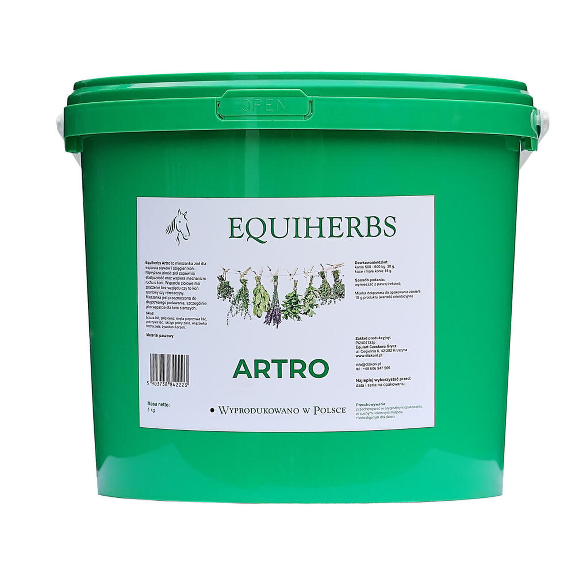 ARTRO mieszanka ziołowa 1KG EQUIHERBS