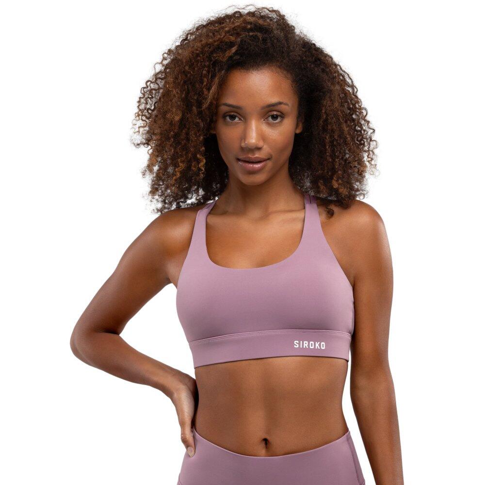 Stanik sportowy Fitness Siroko Balance Mauve