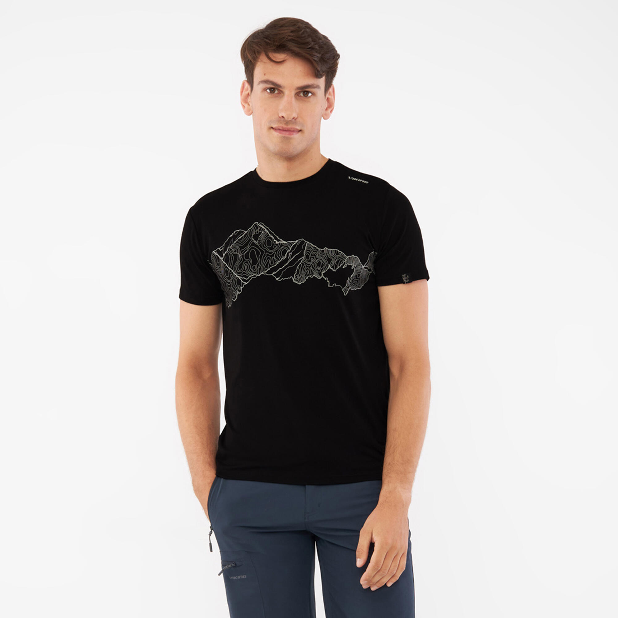 T-shirt męski VIKING Lenta Bamboo Light