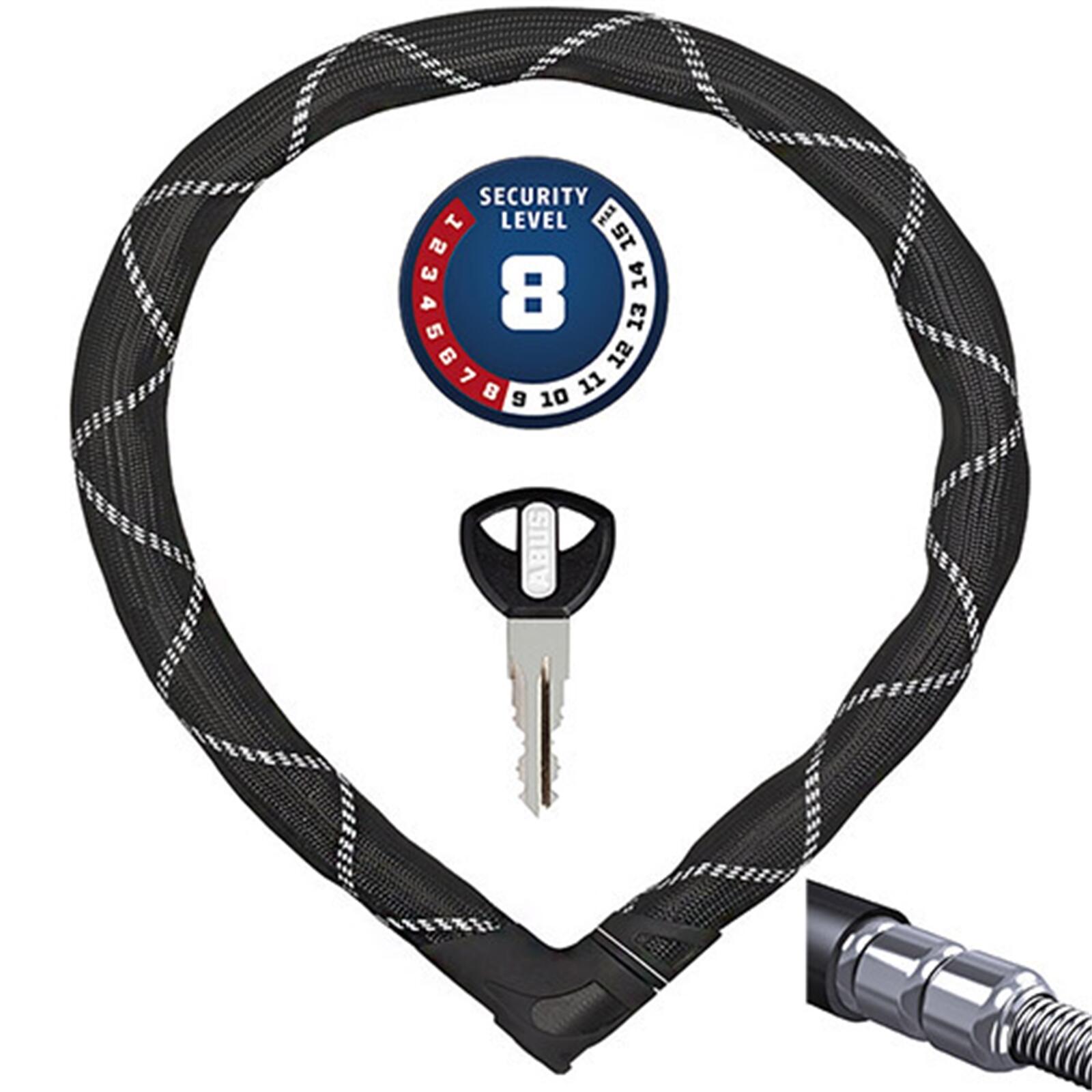 Zamek łańcuchowy Abus Iven Steel-O-Flex 8200/110