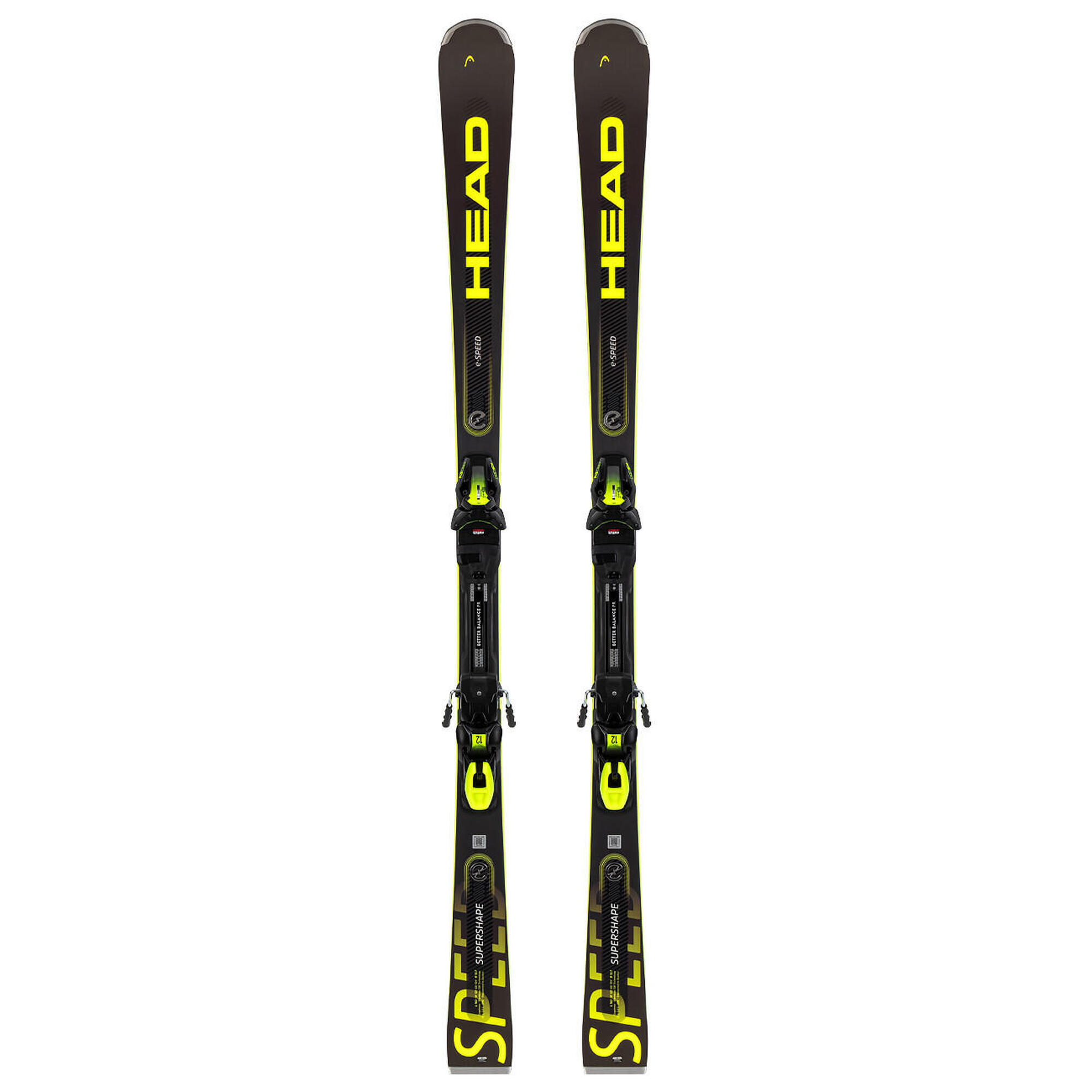 Narty gigantowe HEAD SUPERSHAPE E-SPEED + wiązania HEAD PRD 12 z GRIP WALK 2024