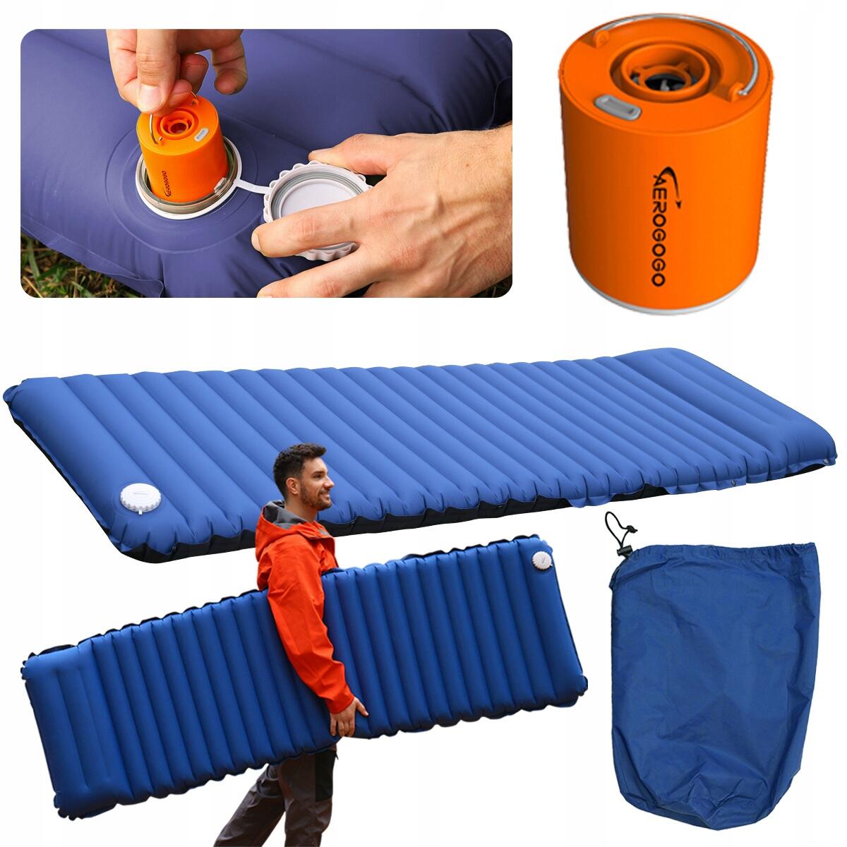 Materac dmuchany jednoosobowy AEROGOGO Aeromattress GM4-01