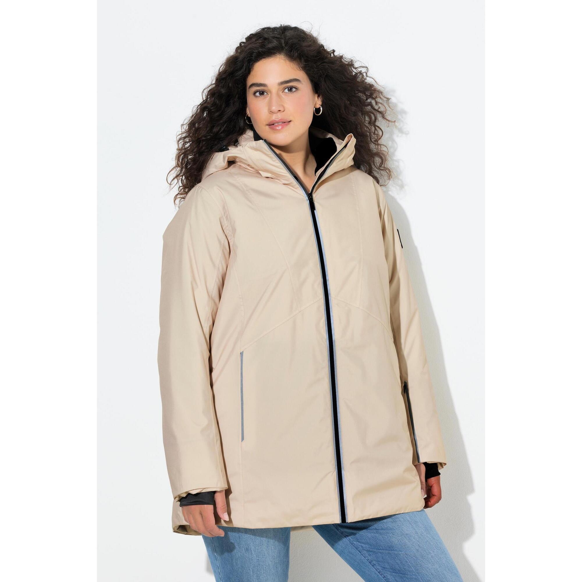 Damskie Kurtka funkcyjna HYPRAR wodoodporna trapezowy krój kaptur