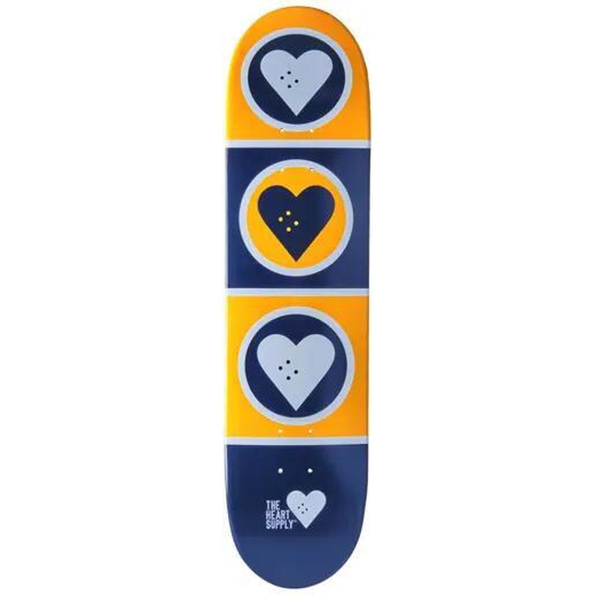 Deski Blaty Heart Supply Squad Blat Deskorolka - 7.75" - Żółty