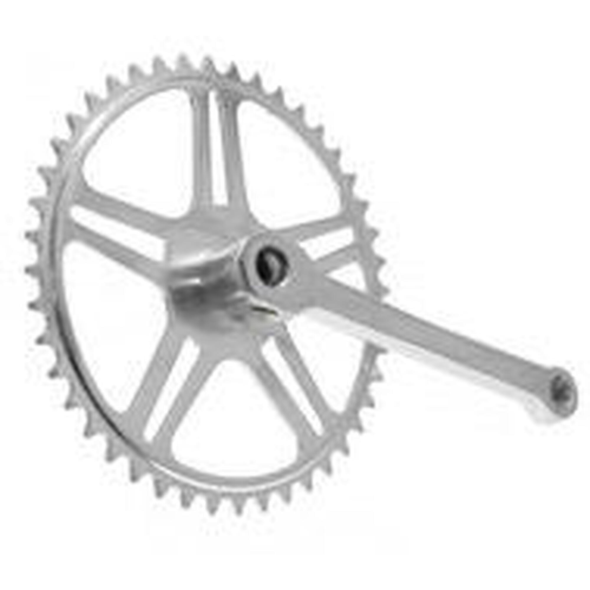 Mechanizm Korbowy Z Kluczem 46T - Chrom