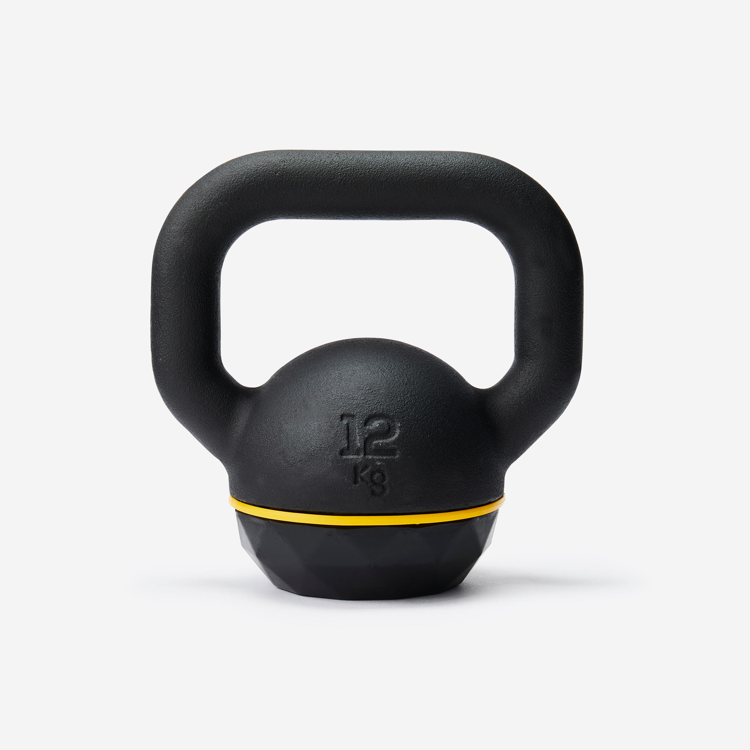 Kettlebell Corength 12 kg z częściowo recyklingowanego żeliwa.