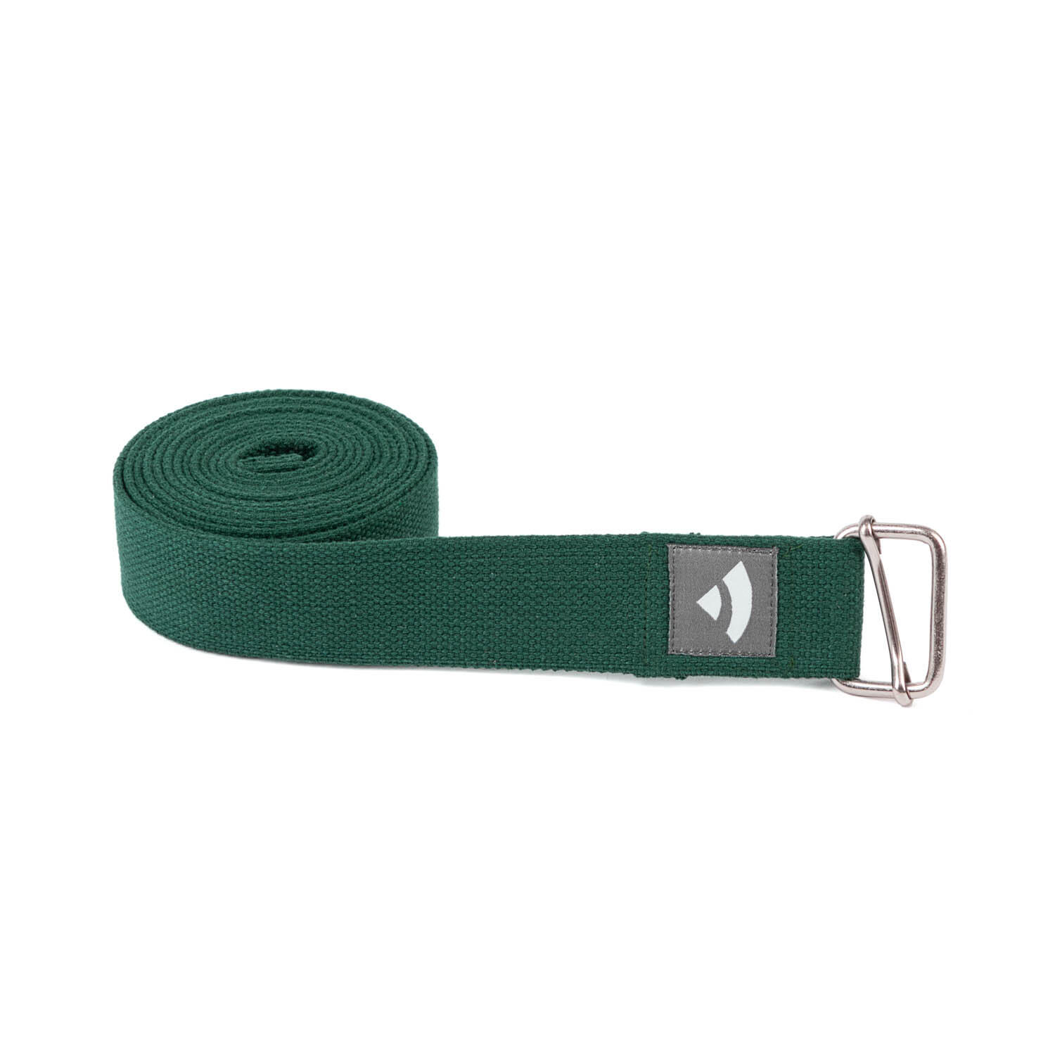 Pasek do jogi Bodhi Asana belt 2,5m - butelkowa zieleń