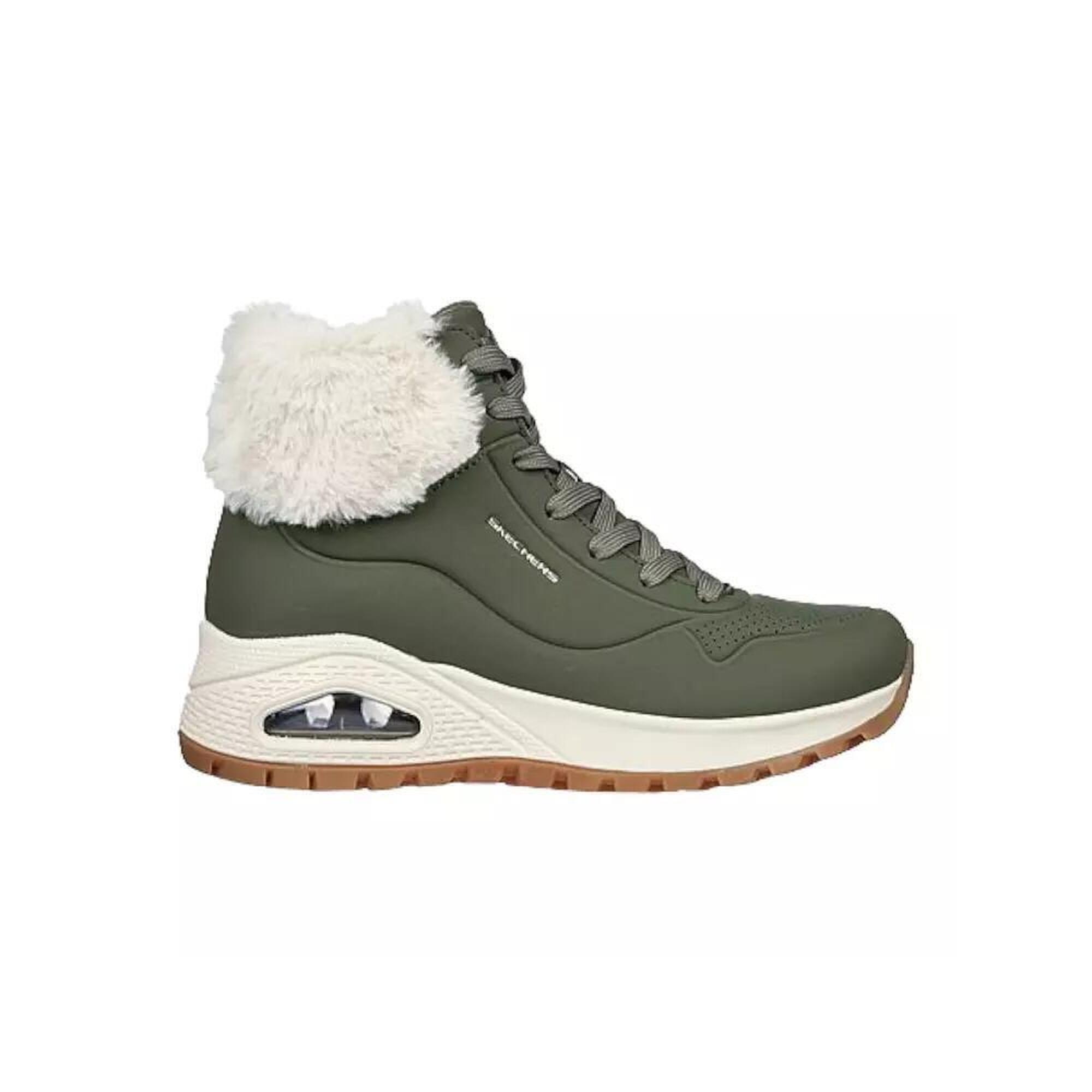 Baskets Femme UNO RUGGED FALL AIR Skechers OLV 167274 Vert Skechers