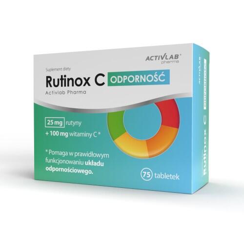 Rutyna Witamina C Rutinox C ODPORNOŚĆ Activlab Pharma