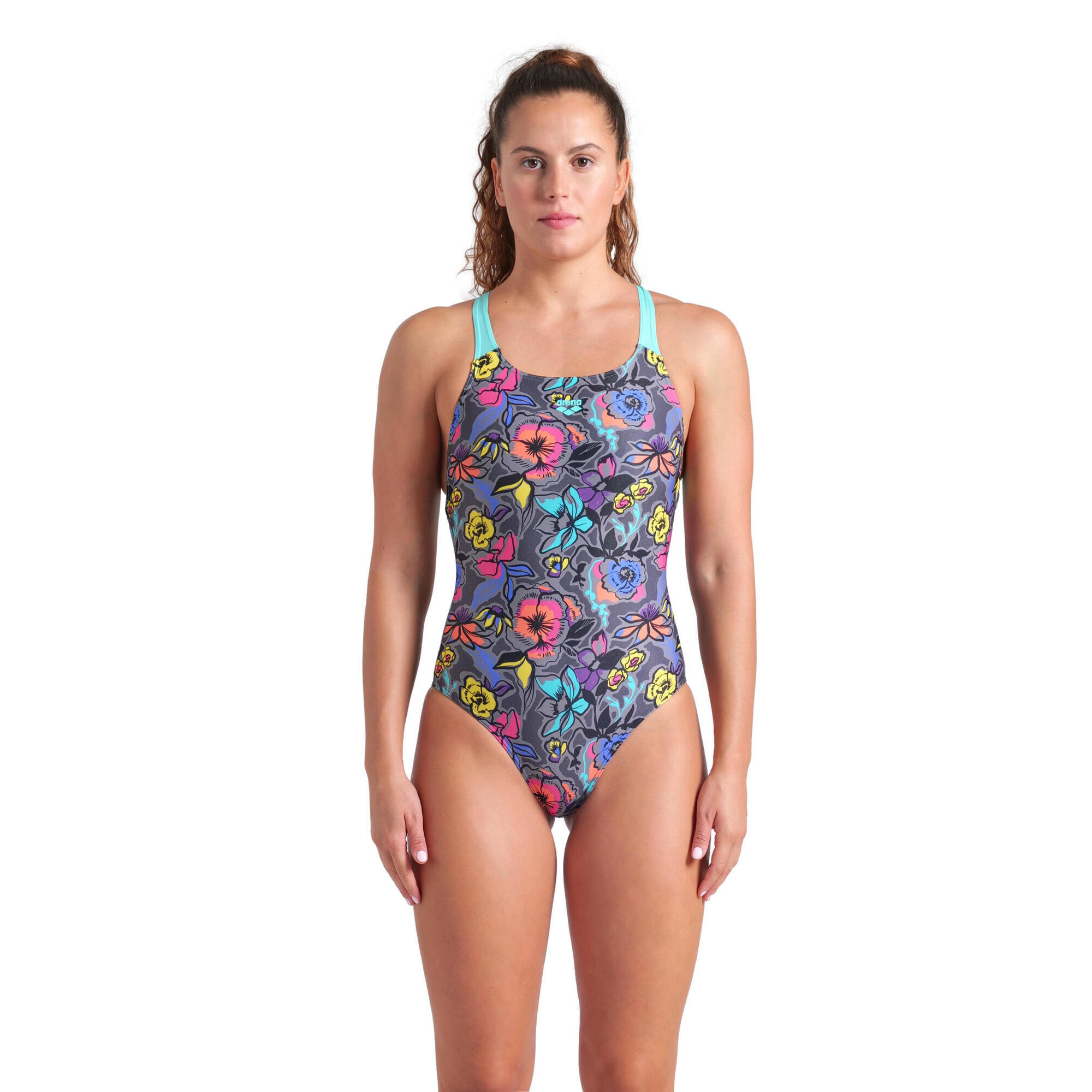 Strój Kąpielowy damski Arena Vivid Repeat Swimsuit Swim