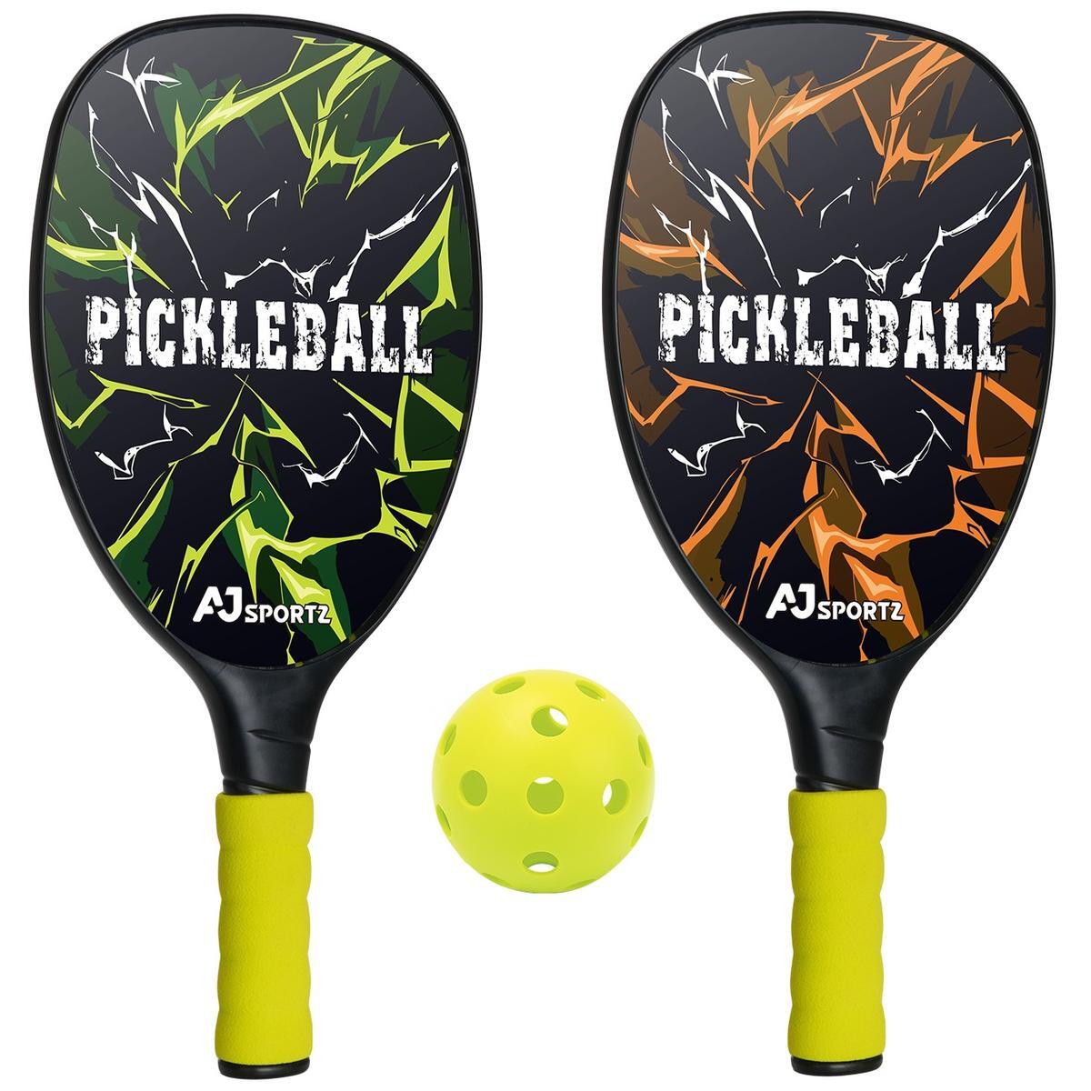 Zestaw do gry w pickleball Enero Fit 2 rakiety i piłeczka