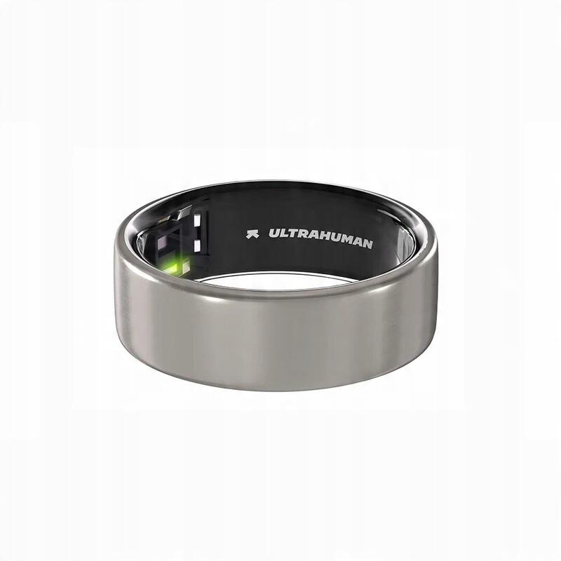 Smart ring Ultrahuman Ring Air inteligentny pierścień Raw Titanium - rozmiar 11