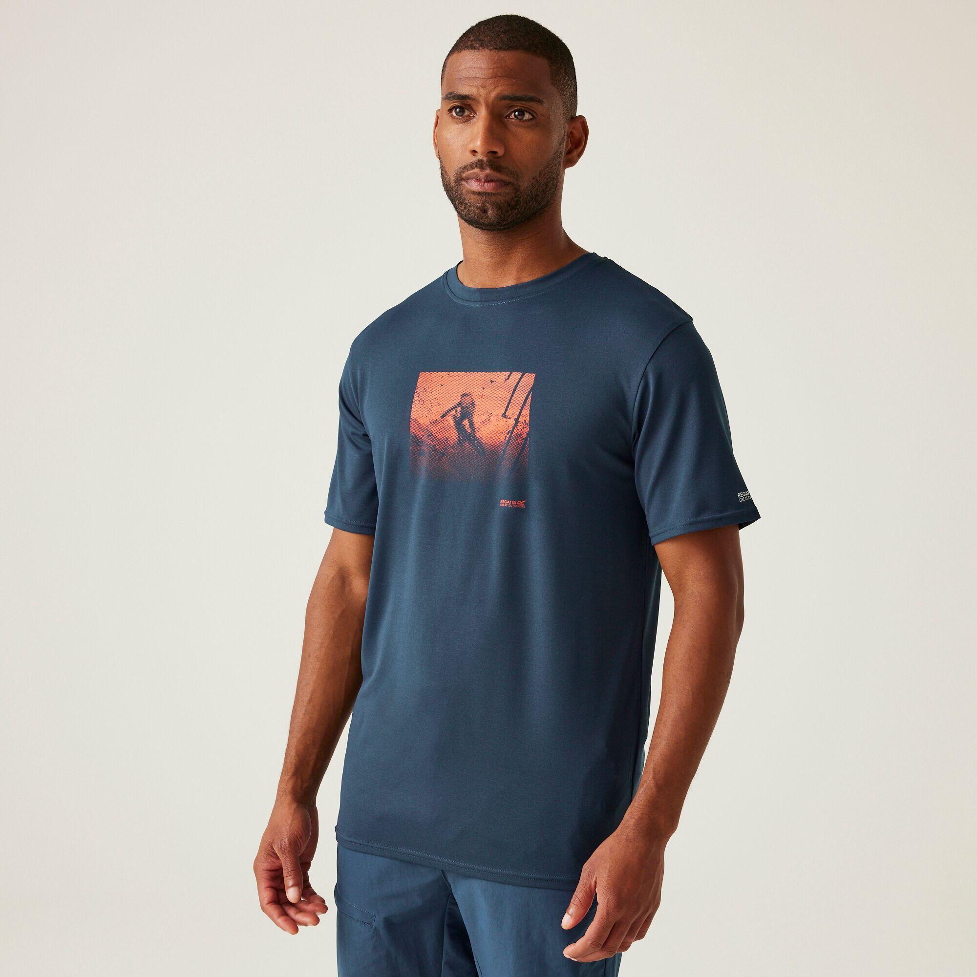 Koszulka turystyczna męska Fingal Stretch