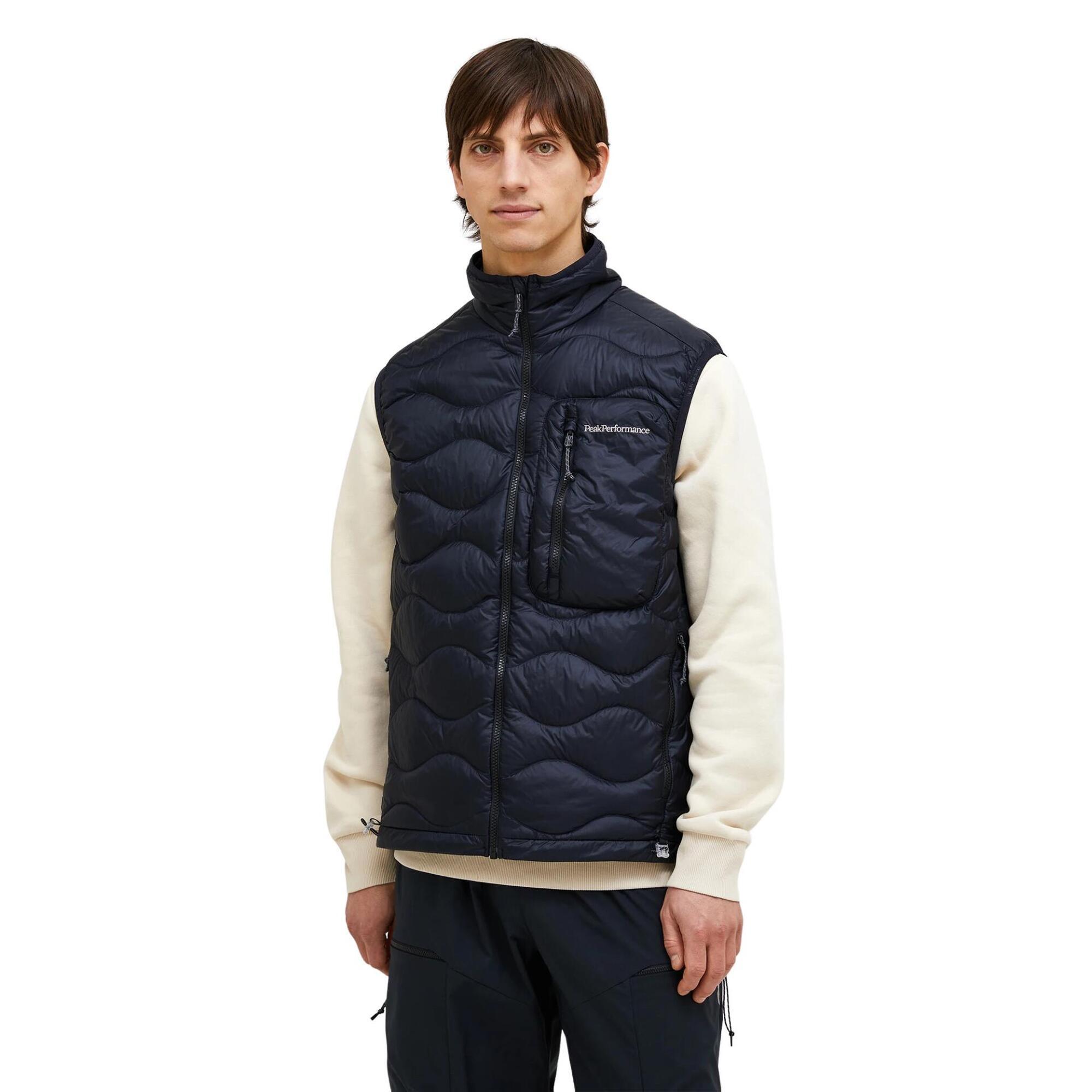 Kamizelka Peak Performance puchowa męska Helium Utility Down Vest czarna - XXL