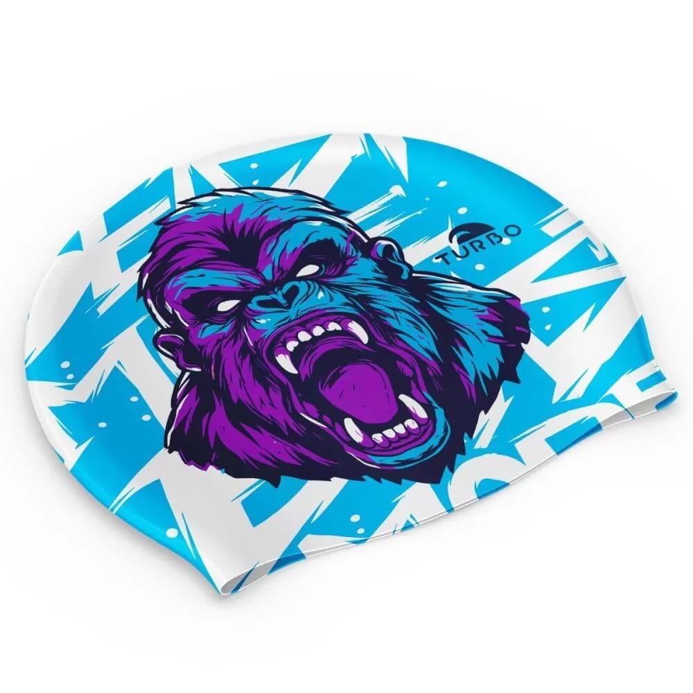 Czepek silikonowy Turbo Gorilla Vibes