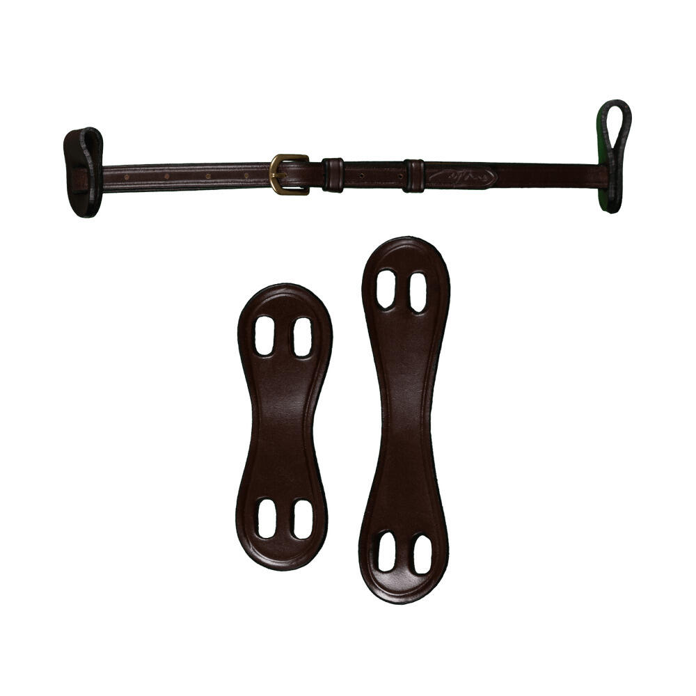 Podbródek dla konia z 2 wymiennymi klipsami Dy'on 1/2