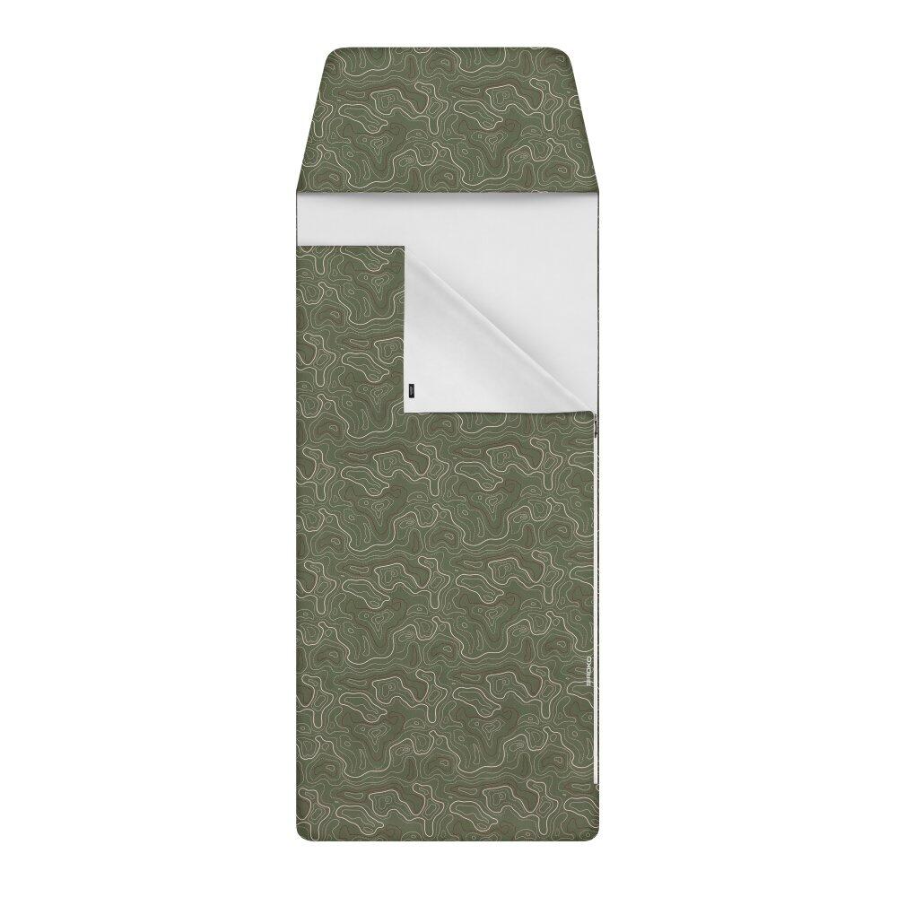 Wkładka do śpiwora Trekking Siroko Night Peak Green