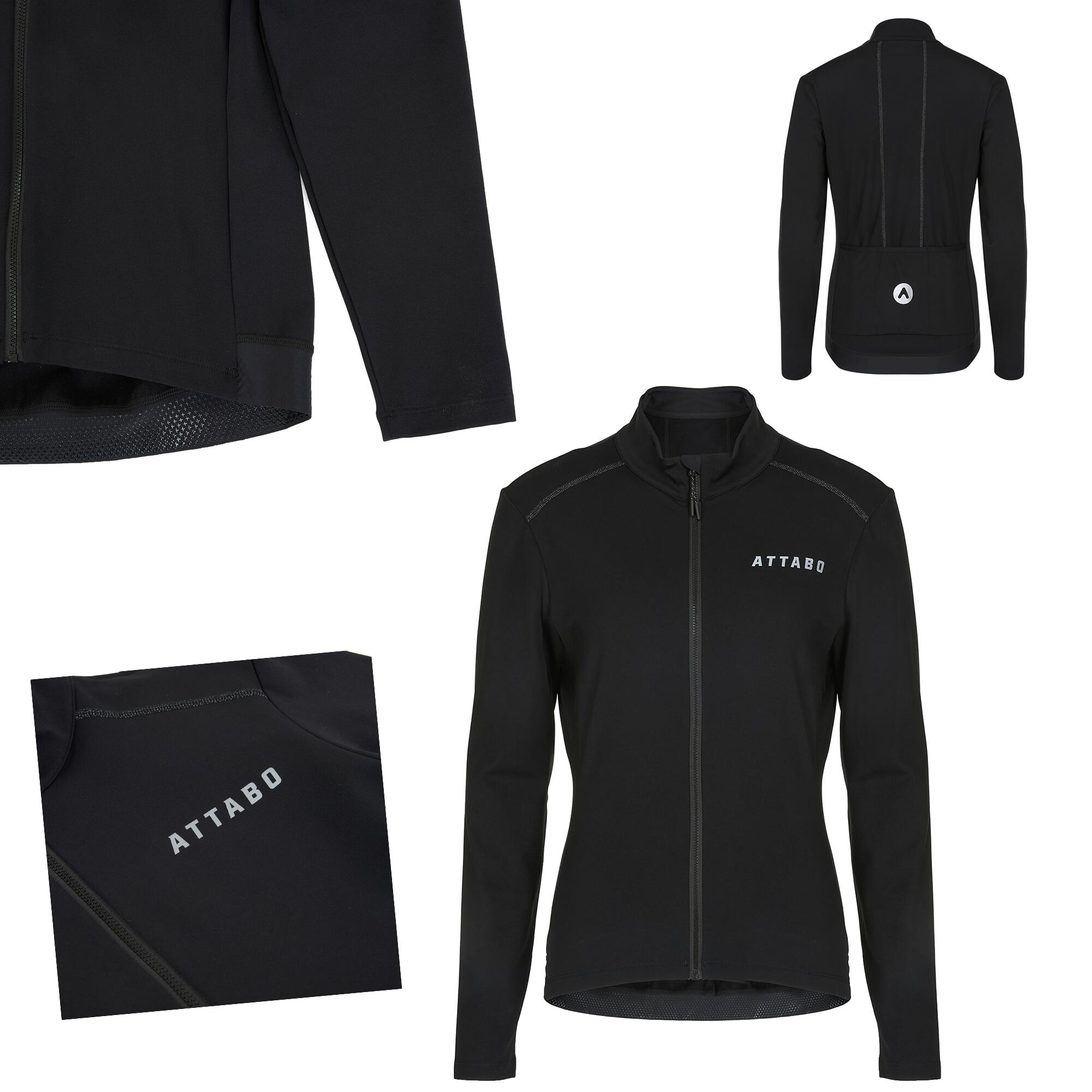 Bluza rowerowa damska ATTABO FLEERO REF ocieplana