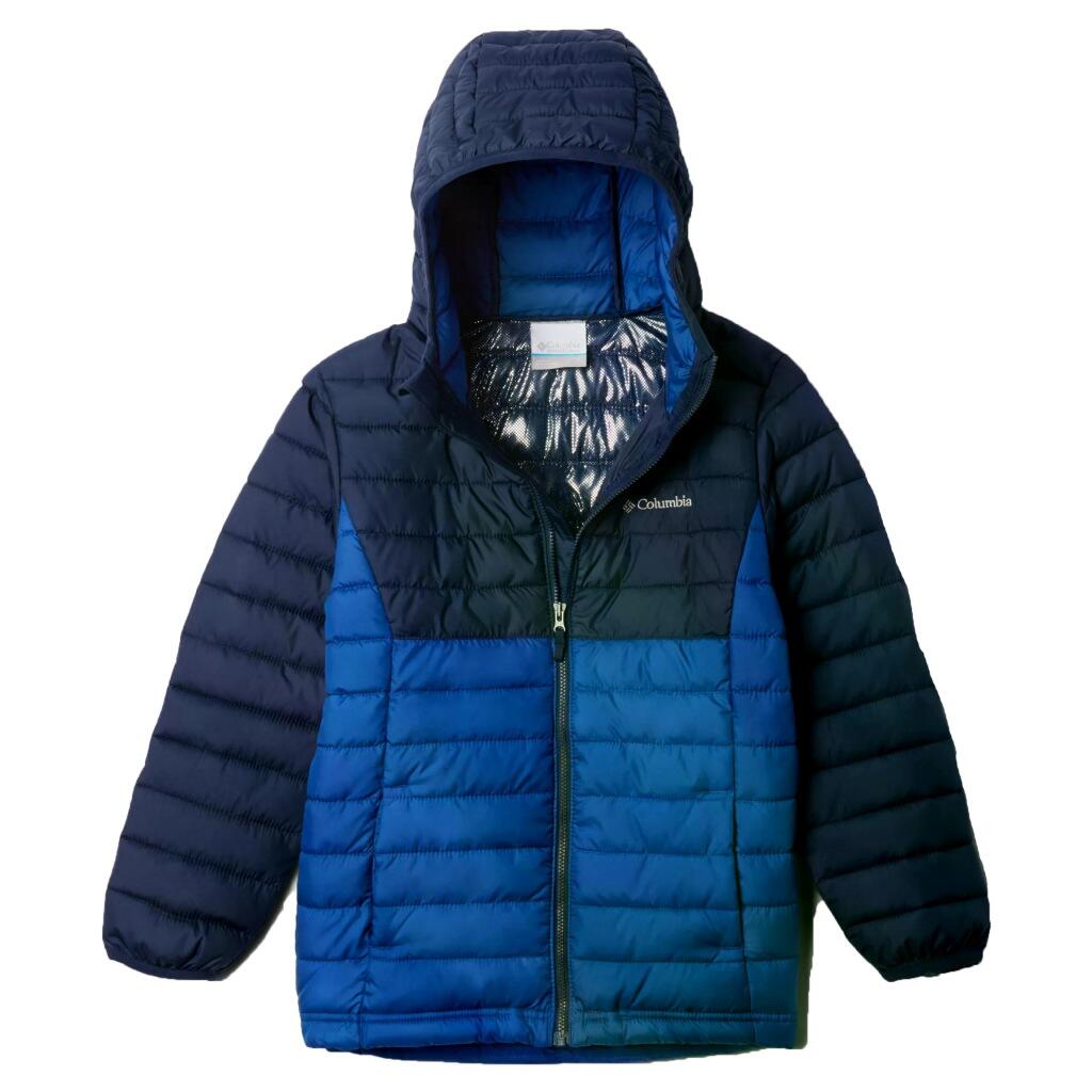 COLUMBIA POWDER LITE II HOODED JACKET Niebieski