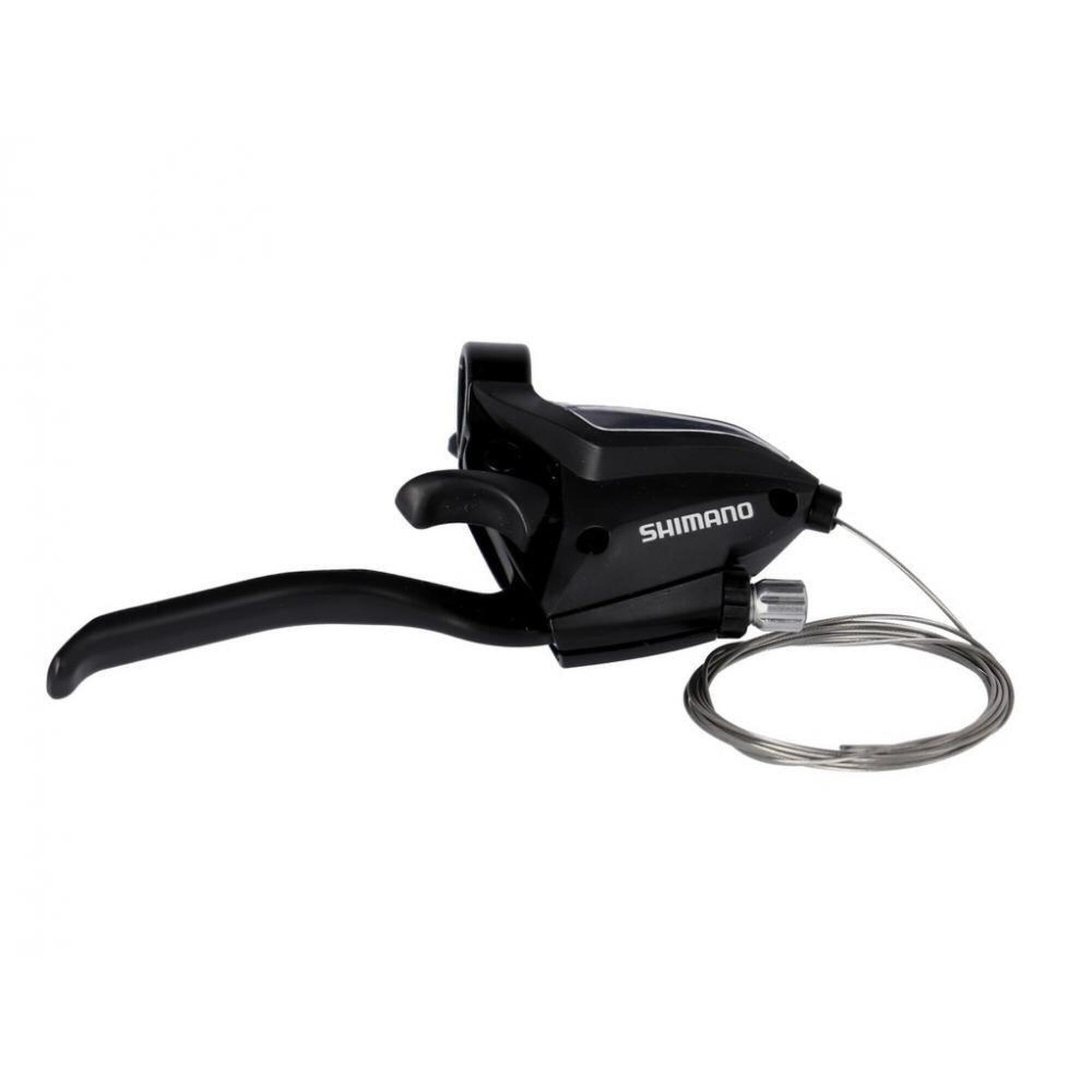 Manetka Prawa Z Dźwignią Hamulca 8 Biegów St-Ef500-4 - 4 Palce - Czarna