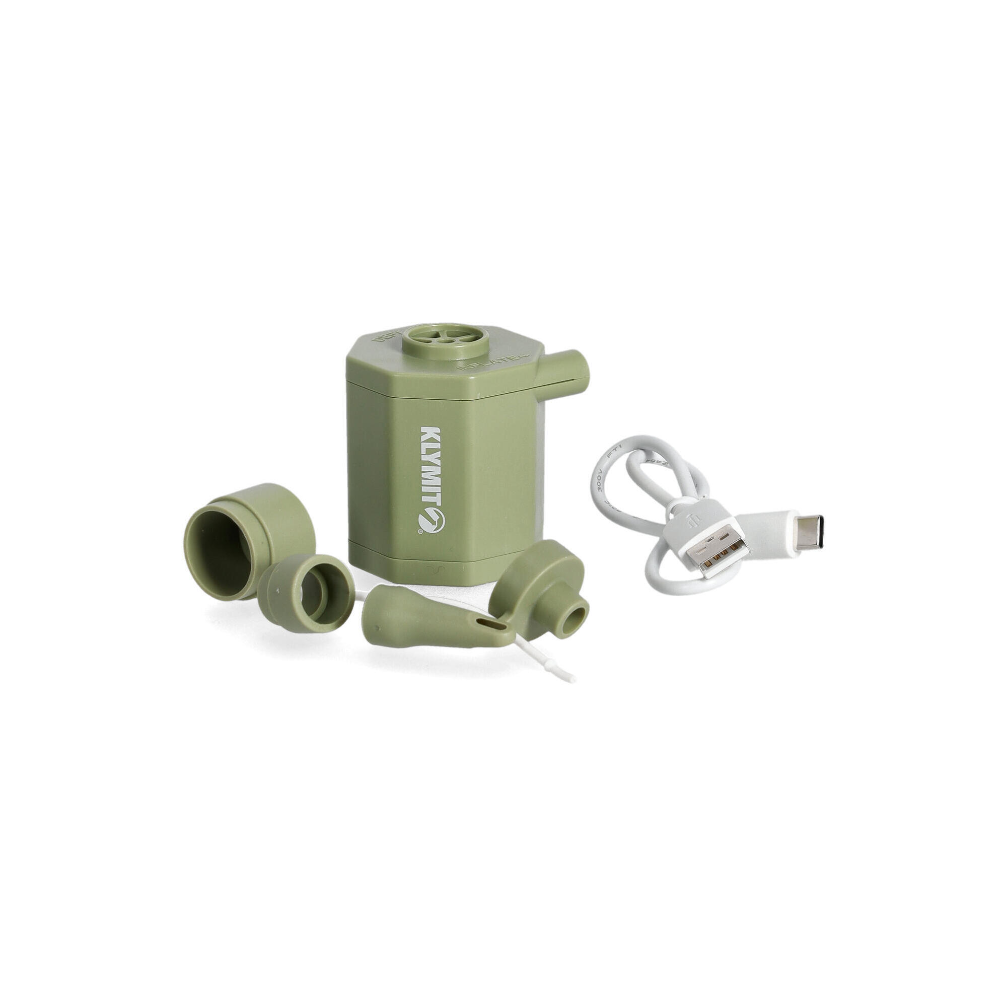 Pompka do materaca Klymit Tempest Electric Pump - green