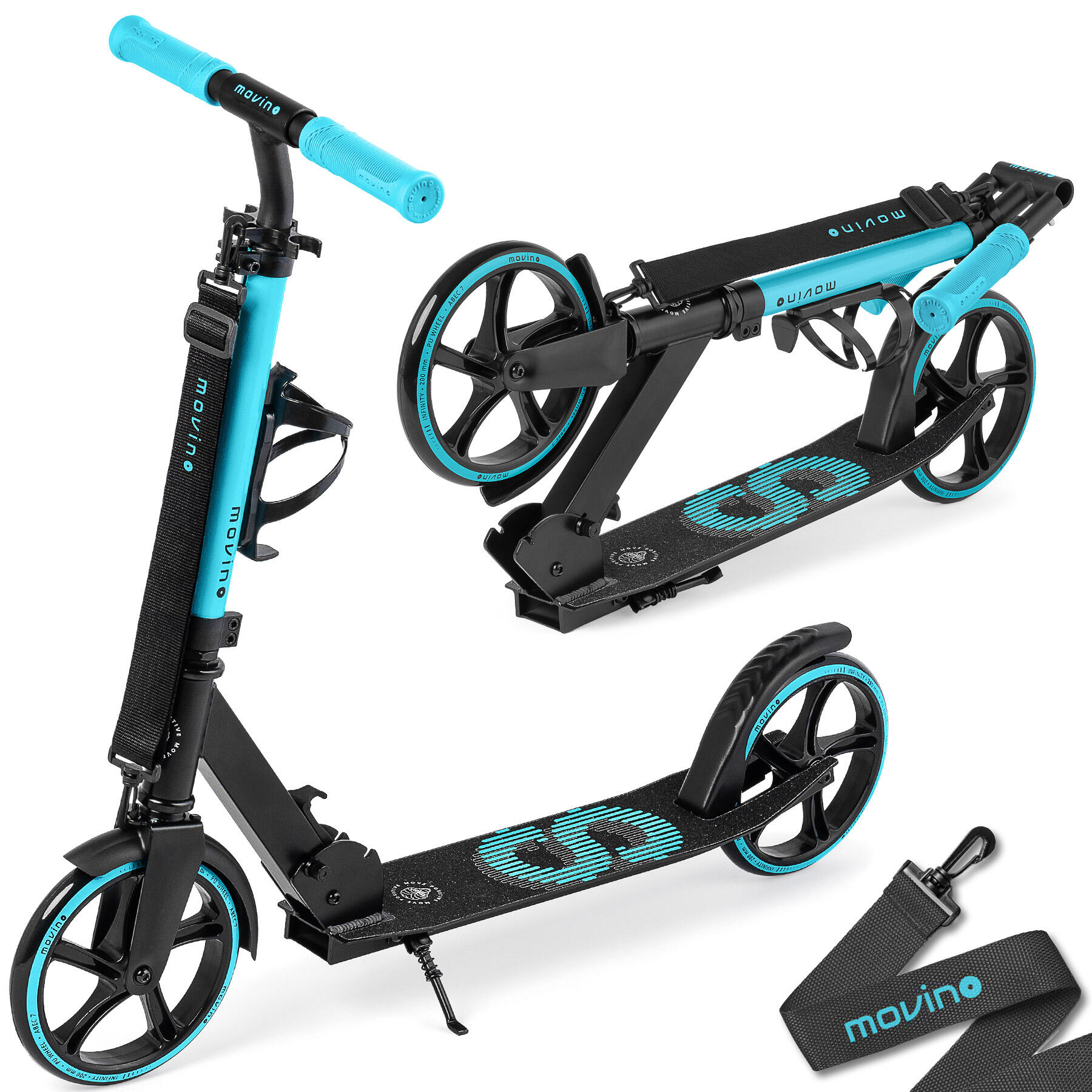 Hulajnoga miejska dla dzieci, nastolatków i dorosłych Movino Infinity 0035