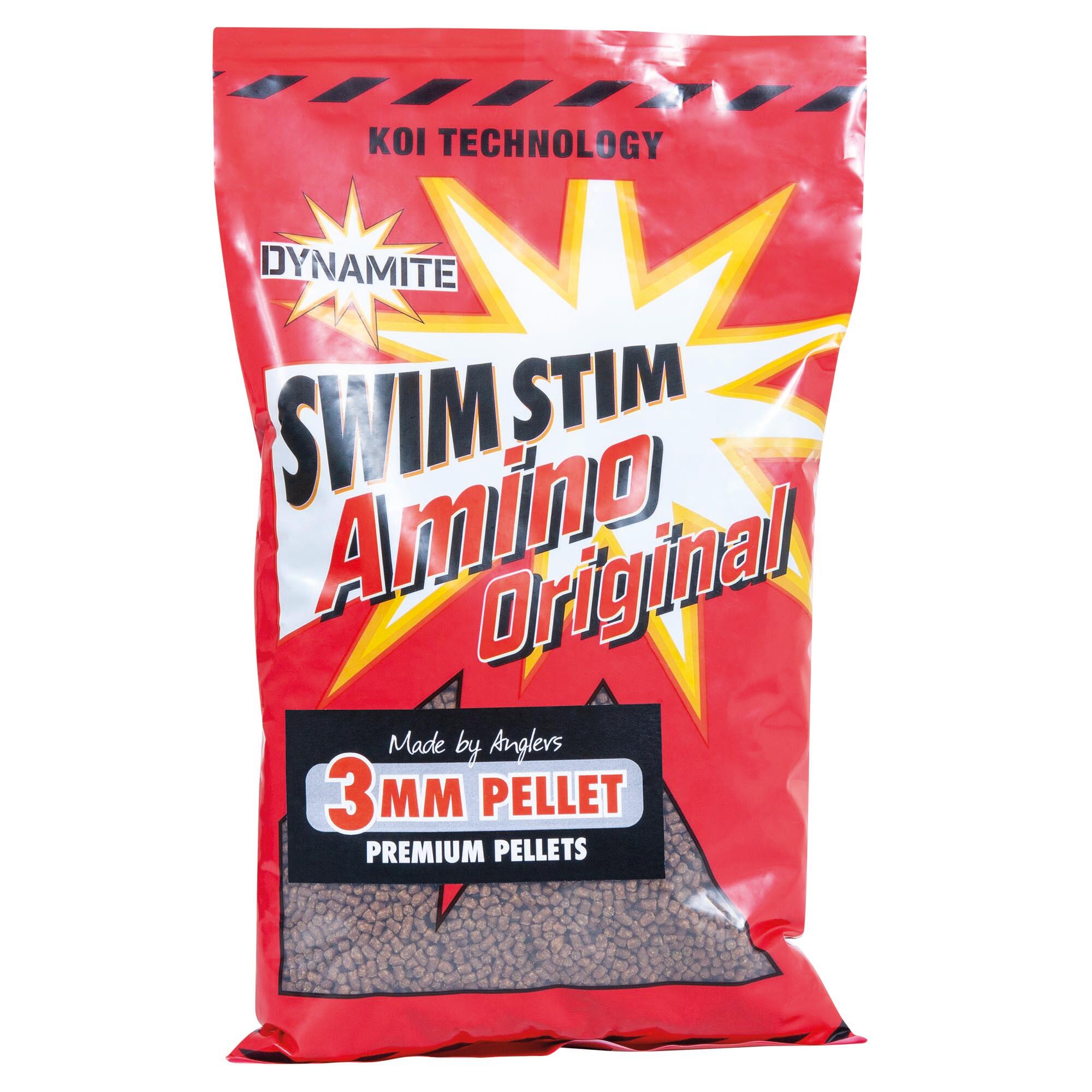 Pellet Zanętowy Dynamite Baits Swim Stim Amino Oryginal 3Mm 900G