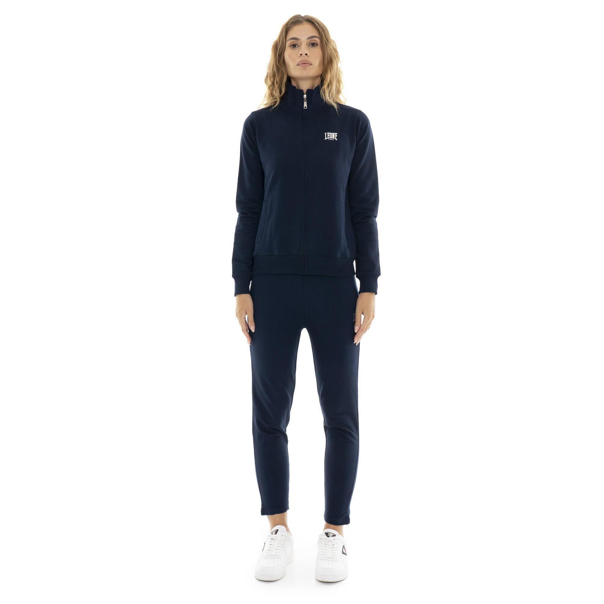 Zimowy damski kombinezon zapinany na zamek i kołnierzyk „Silver”