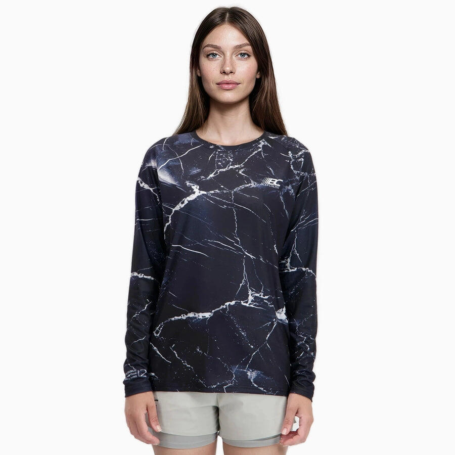 Damska koszulka z długim rękawem do biegania w terenie TERRARUN