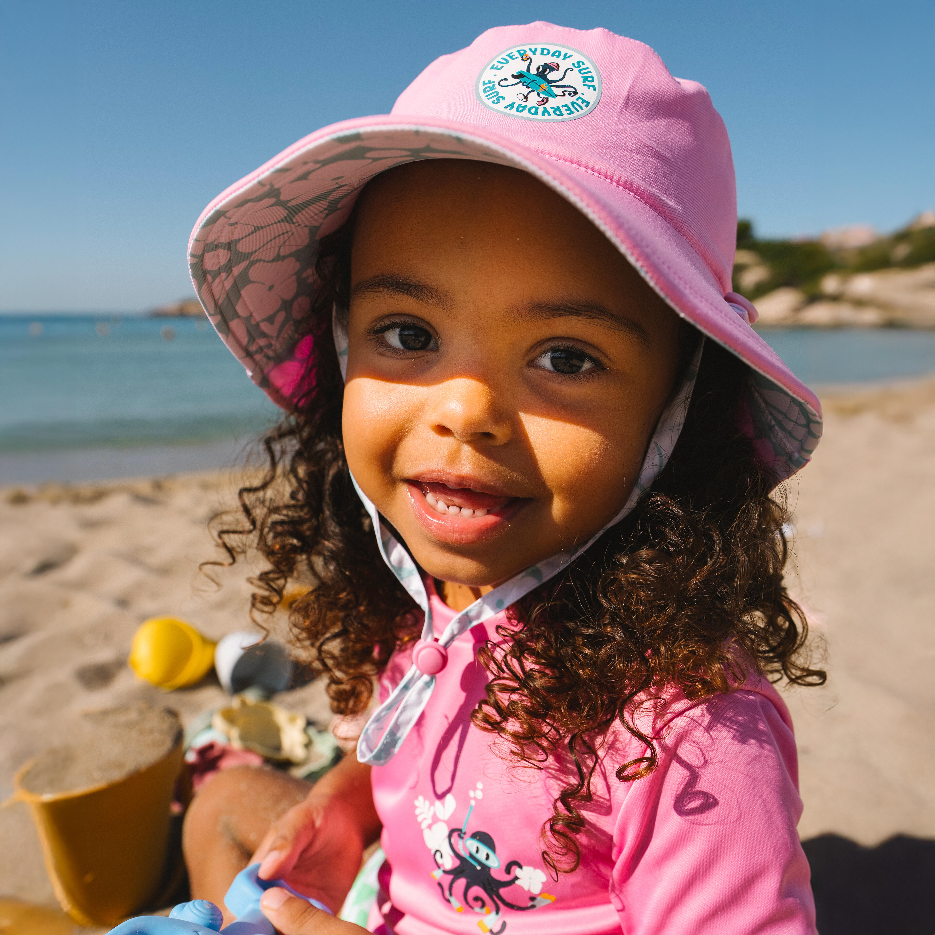 Kapelusz UV dla malucha Nabaiji dwustronny