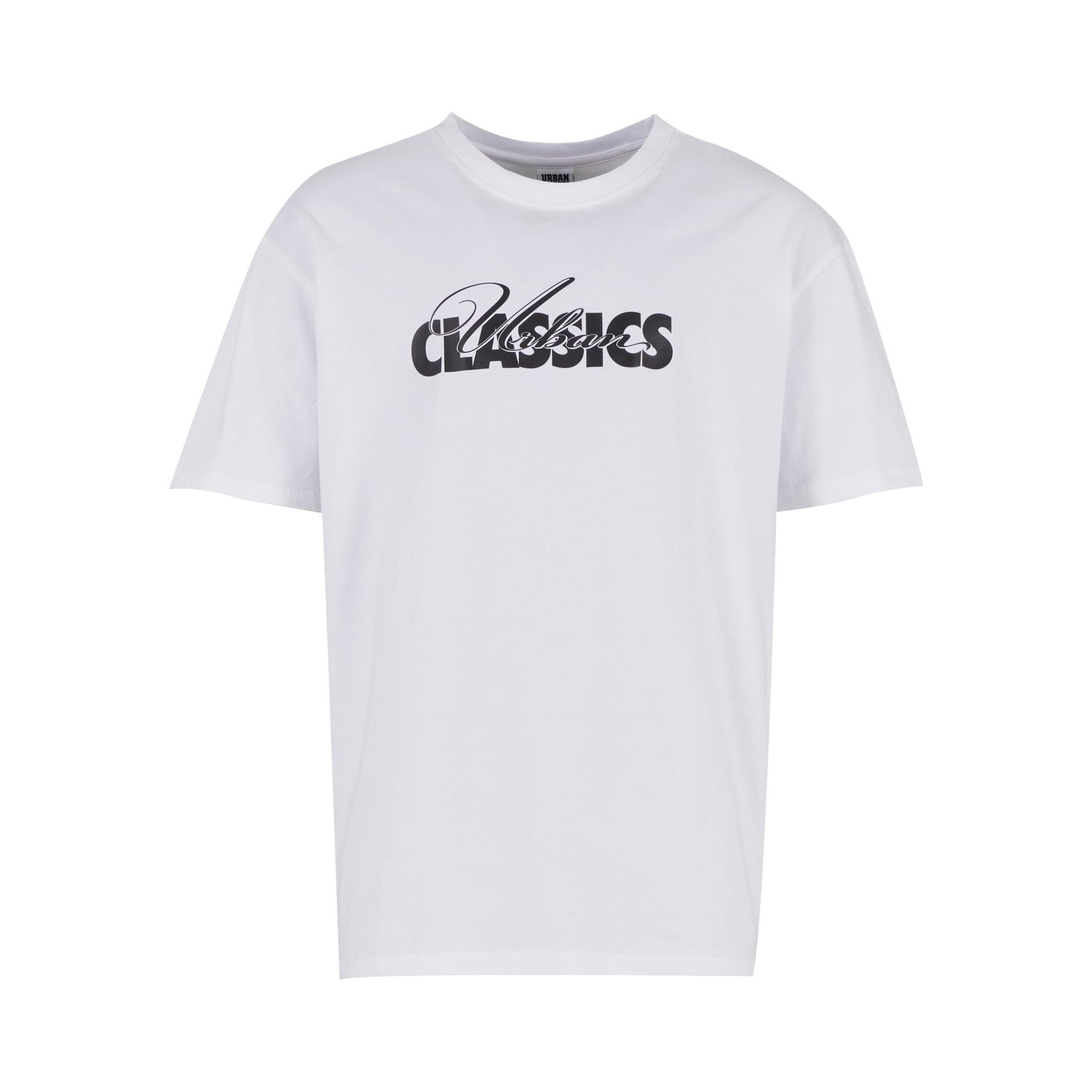 Oversized T-shirt Urban Classics Cursive Bold Logo Heavy
