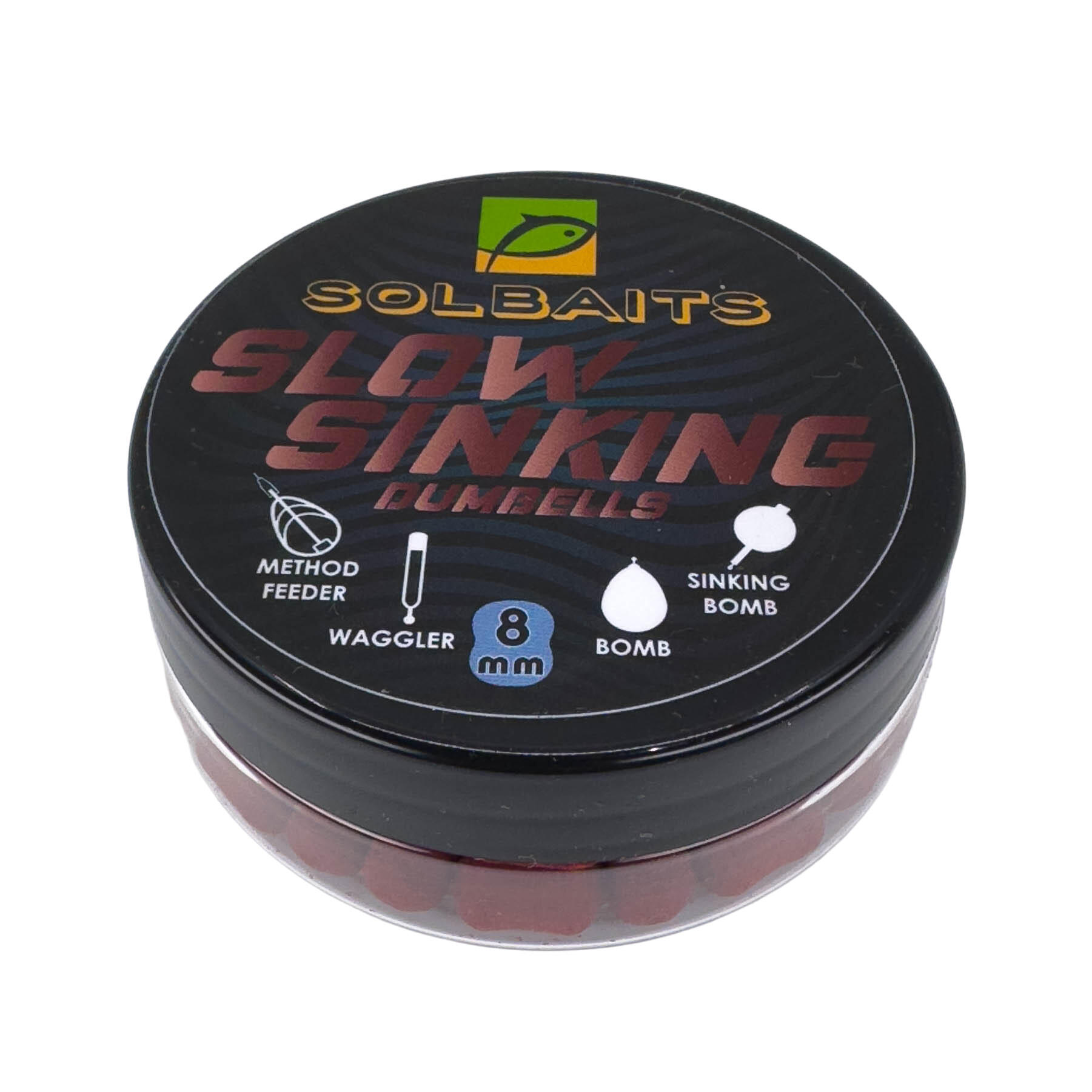 Przynęta Wafters Solbaits Slow Sinking Red Dumbells 8Mm 50Ml