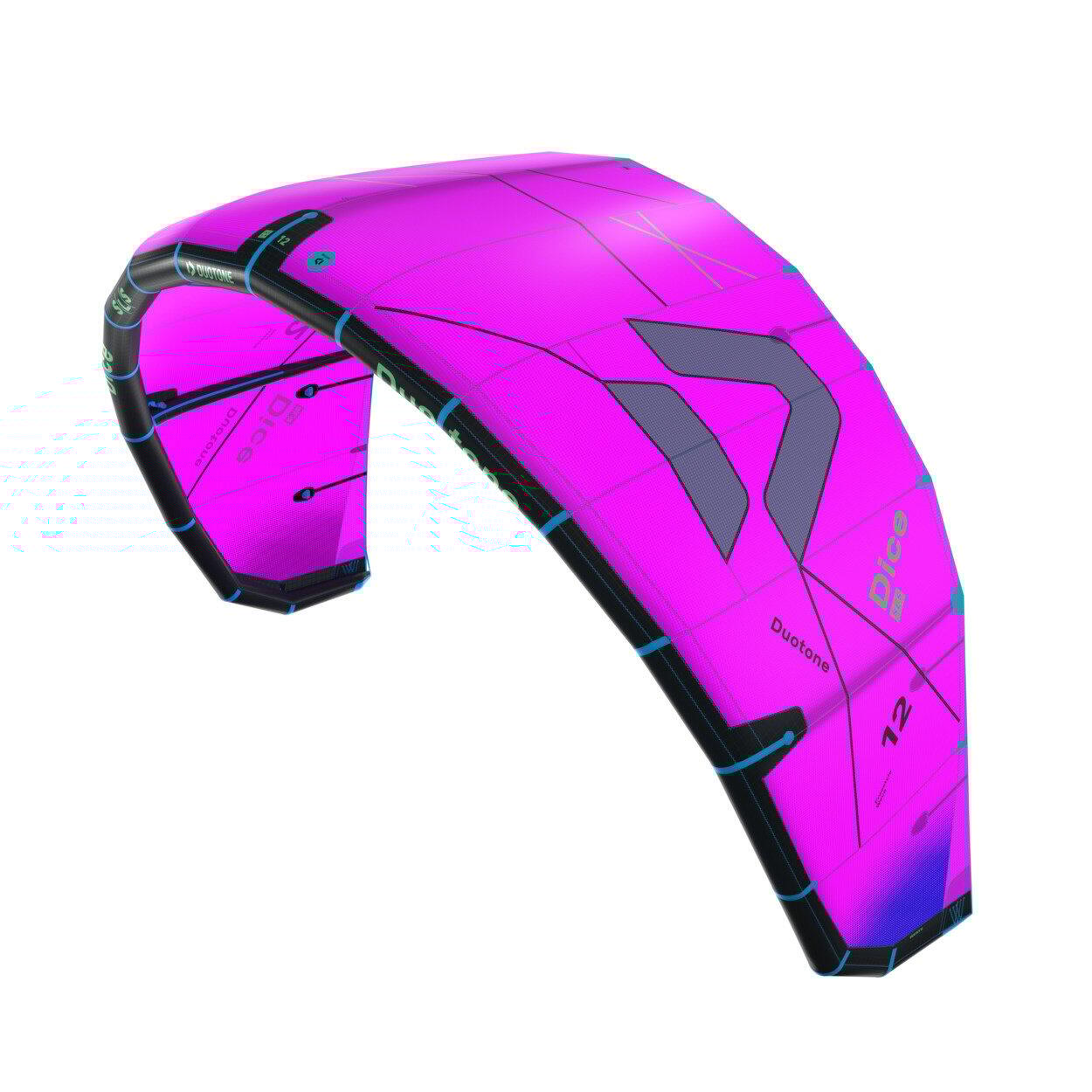 Latawiec Duotone Dice SLS 2026 - Sand/Purple