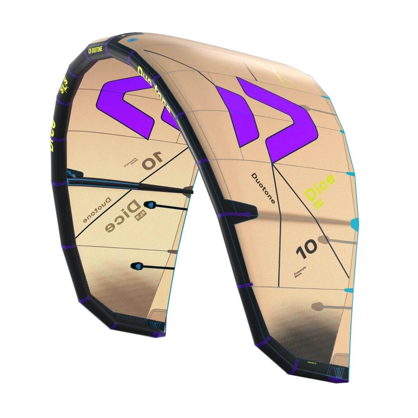 Latawiec Duotone Dice SLS 2026 - Sand/Purple