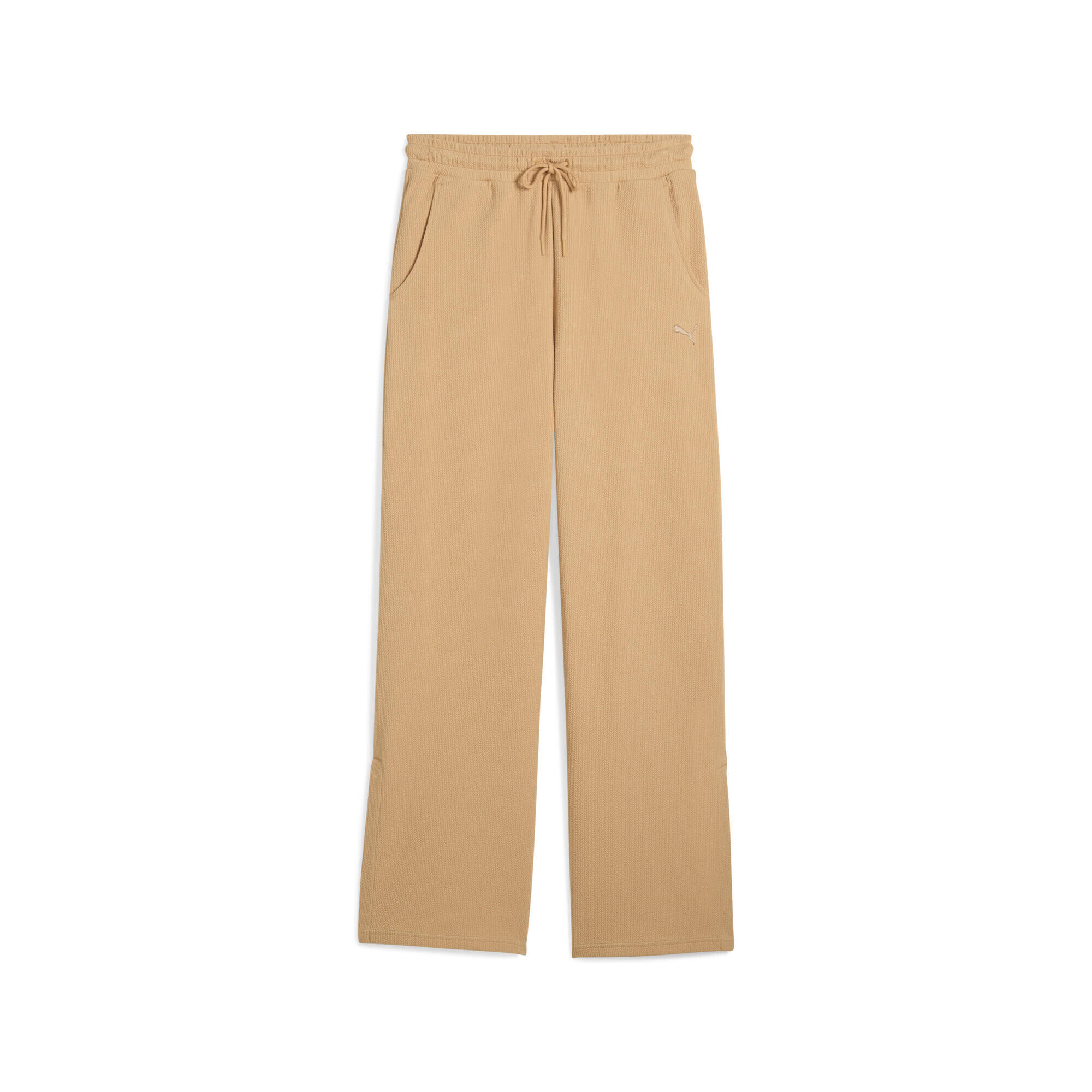 Damskie wygodne spodnie HER o prostym kroju z wysokim stanem PUMA