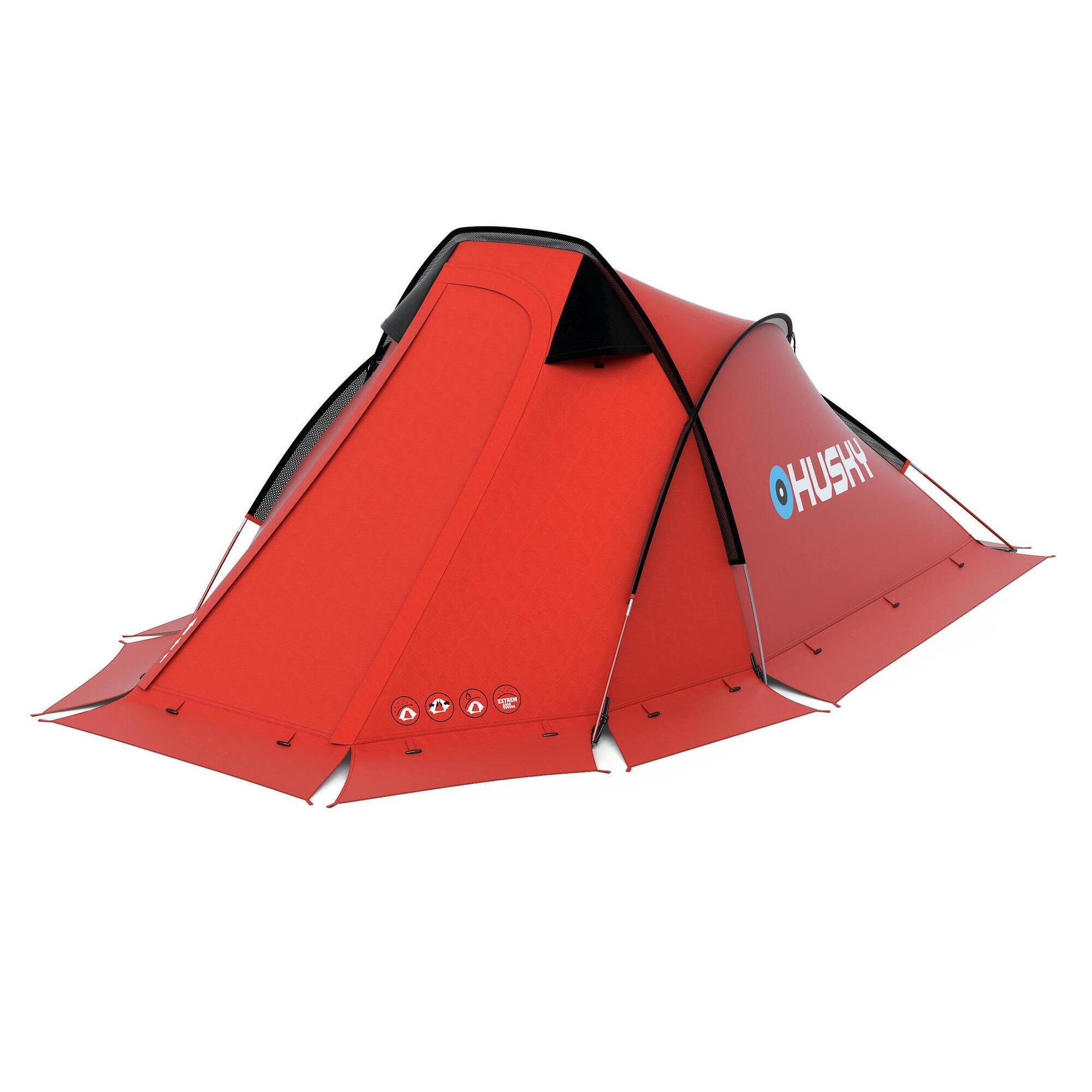 Husky Flame 1 Extreme-lightweight tent - 1 person-Red