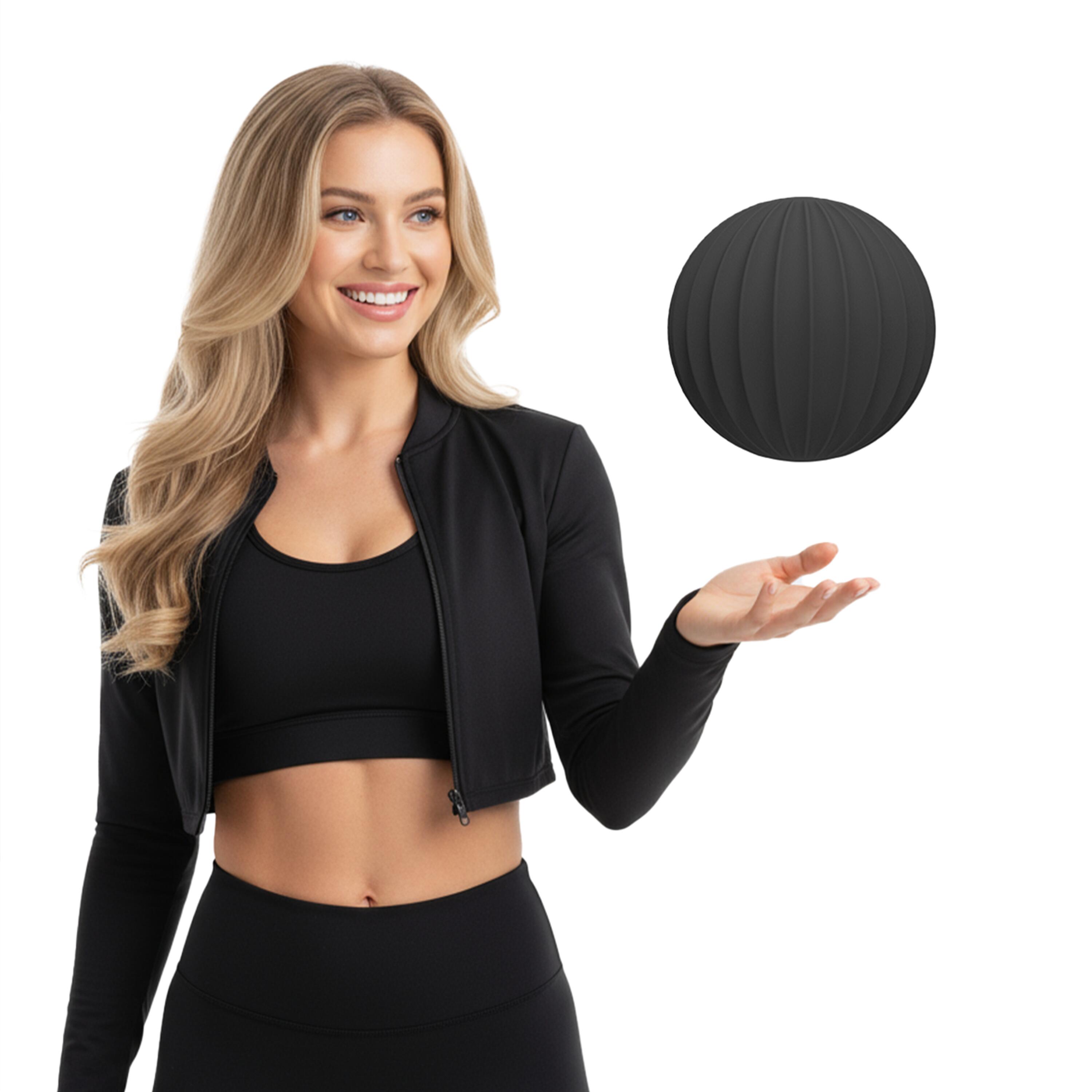 Piłka Obciążeniowa Silikonowa Do Ćwiczeń Fitness Rehabilitacji 1.5 Kg