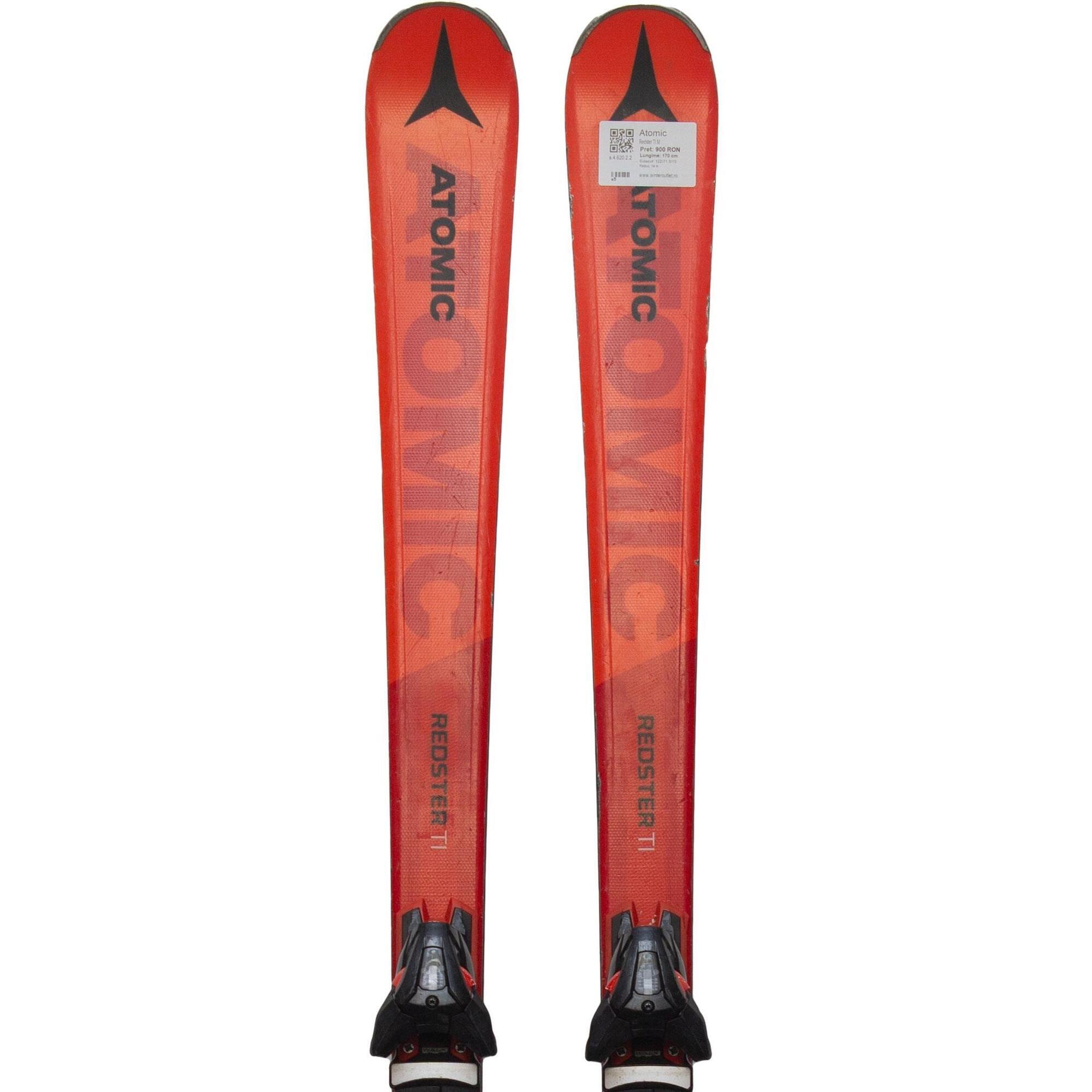 Second Life- Narty ATOMIC Redster TI M, 149 cm- Stan zadowalający