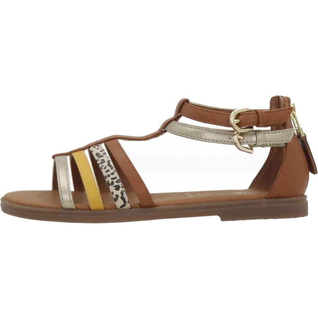 Sandały GEOX J SANDAL KARLY GIRL Brązowy