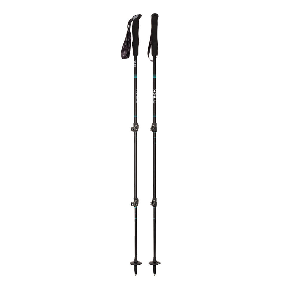 Kije aluminiowe Kohla Track Pole - black/florida keys