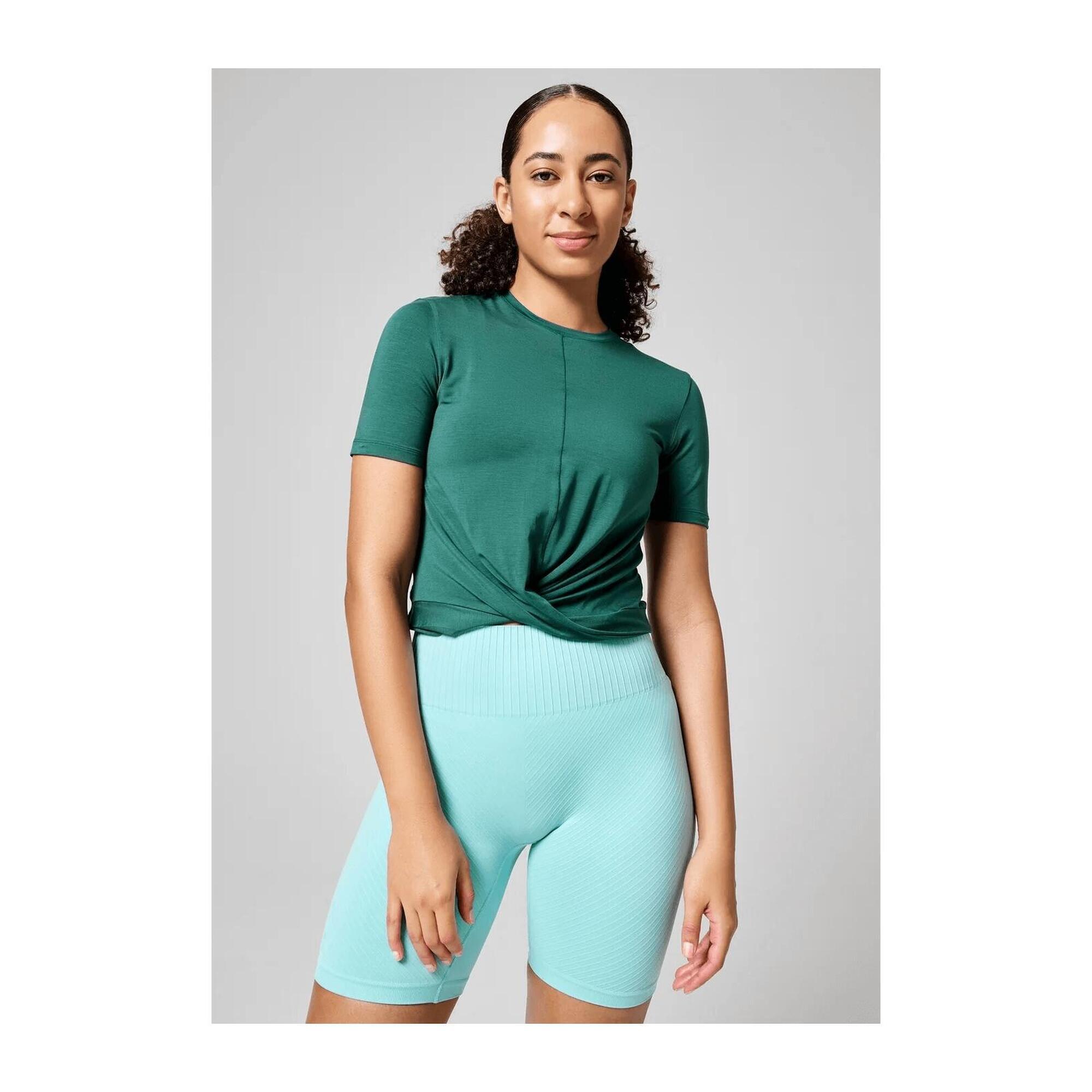 Koszulka Casall Delight Short Wrap Tee 44