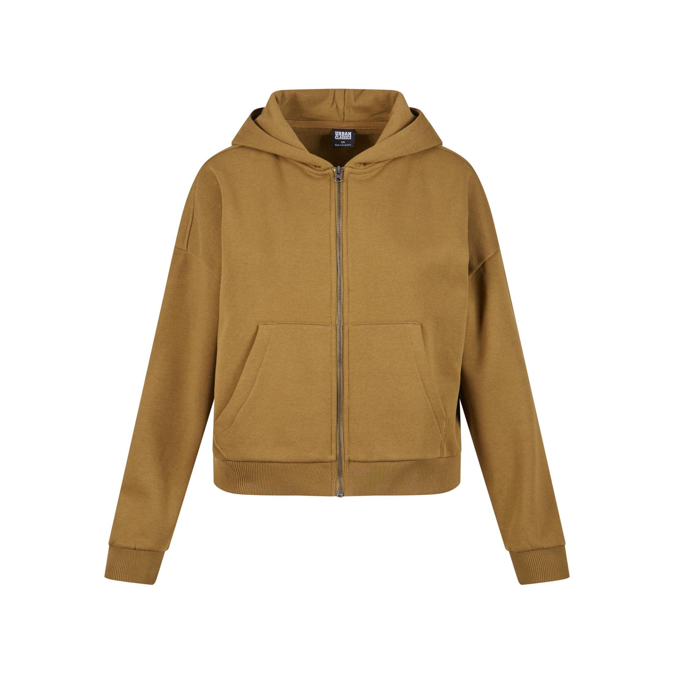 Damska bluza z kapturem zapinana na zamek Urban Classics