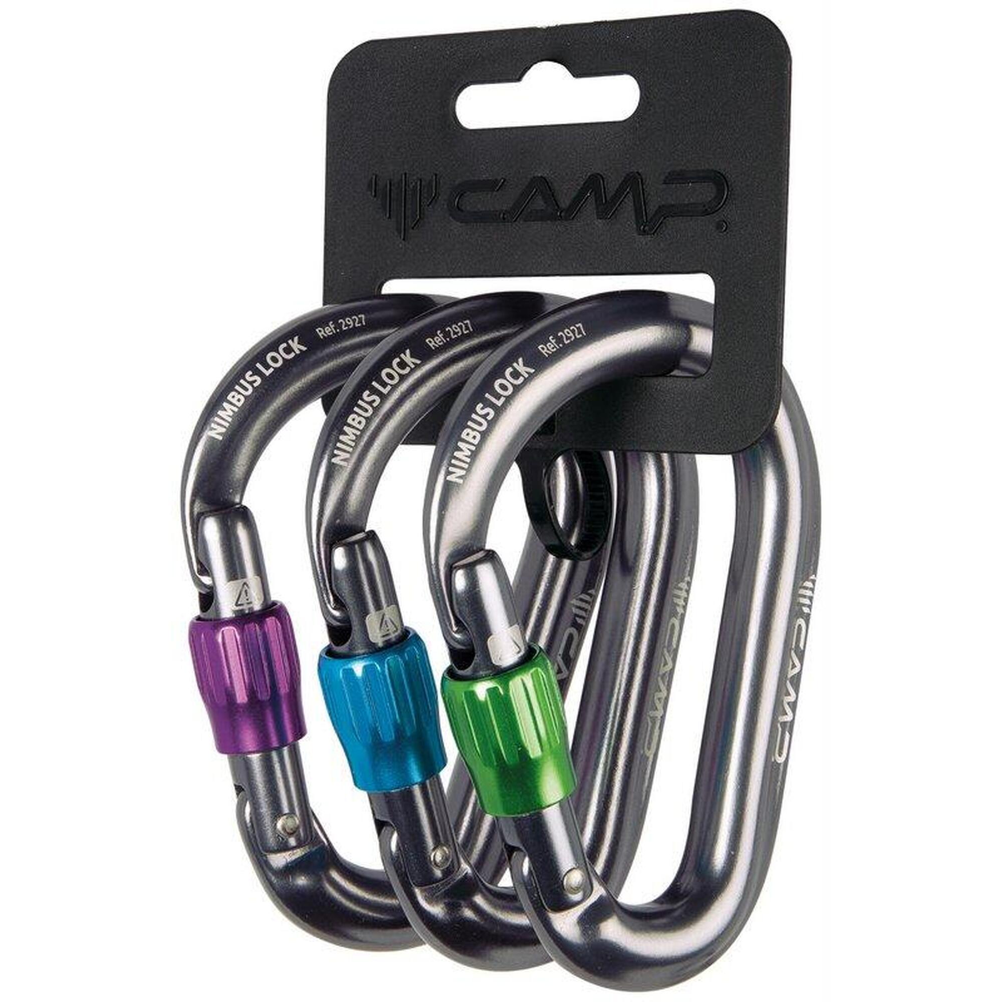 Zestaw karabinków Camp HMS Nimbus LOCK 3-pack