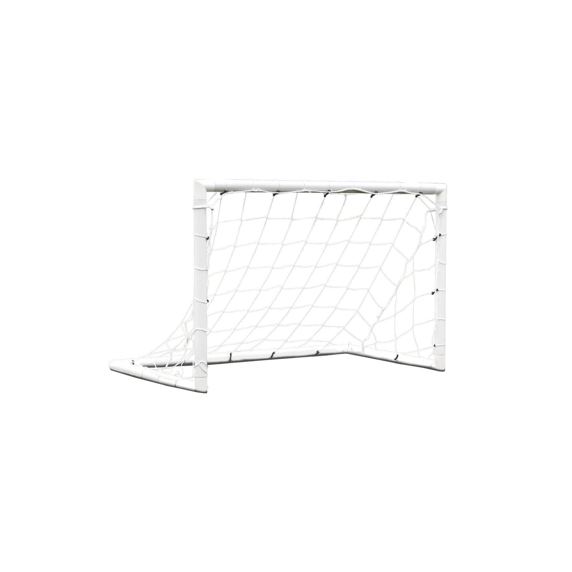 Para bramek do piłki nożnej - 1,2 m x 0,8 m - PVC - Biały