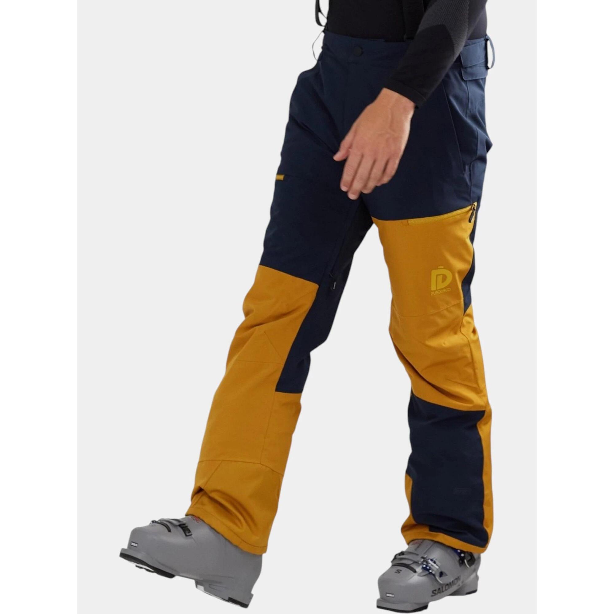 Spodnie Narciarskie Męskie Fundango Teak Colourblock