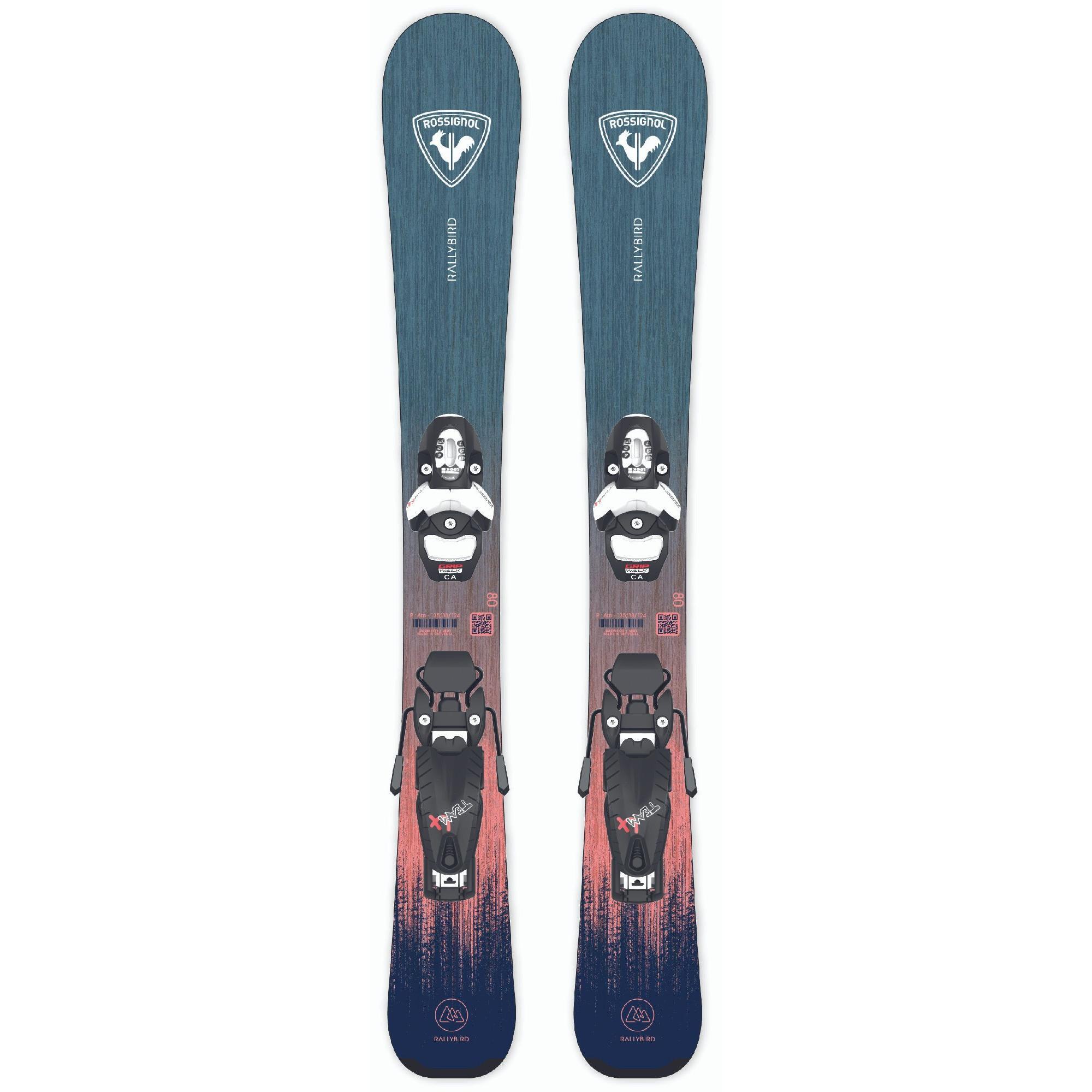 Narty zjazdowe dla dzieci RALLYBIRD KID z wiązaniami LOOK Kid 4