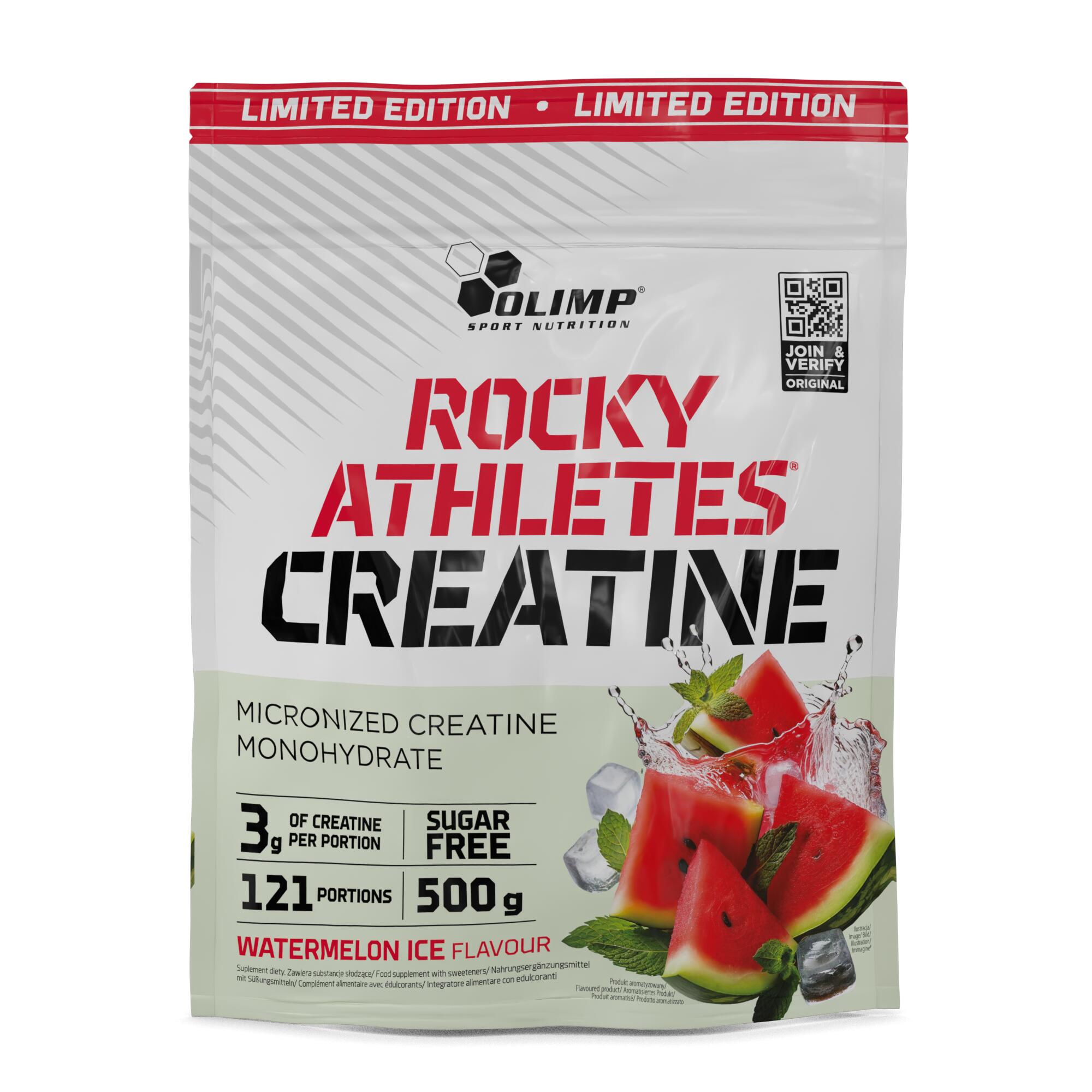 Kreatyna Olimp Rocky Athletes® Creatine - 500 g Watermelon Ice