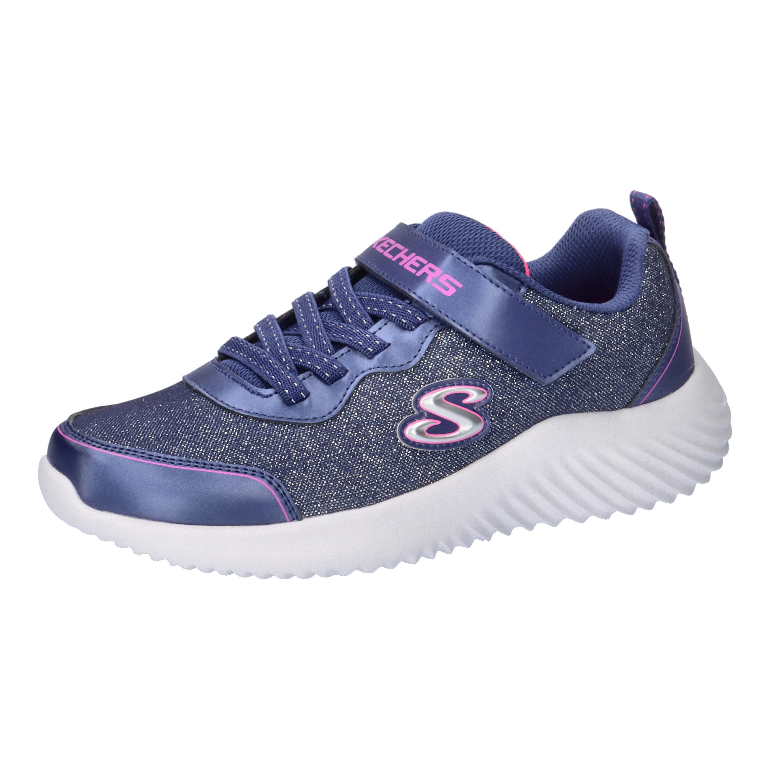 Buty SKECHERS BOUNDER GIRLY GROOVE Niebieski
