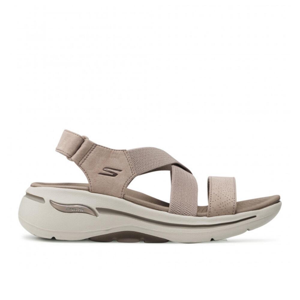 Sandálias de caminhada Mulher Go Walk Arch Fit castanho